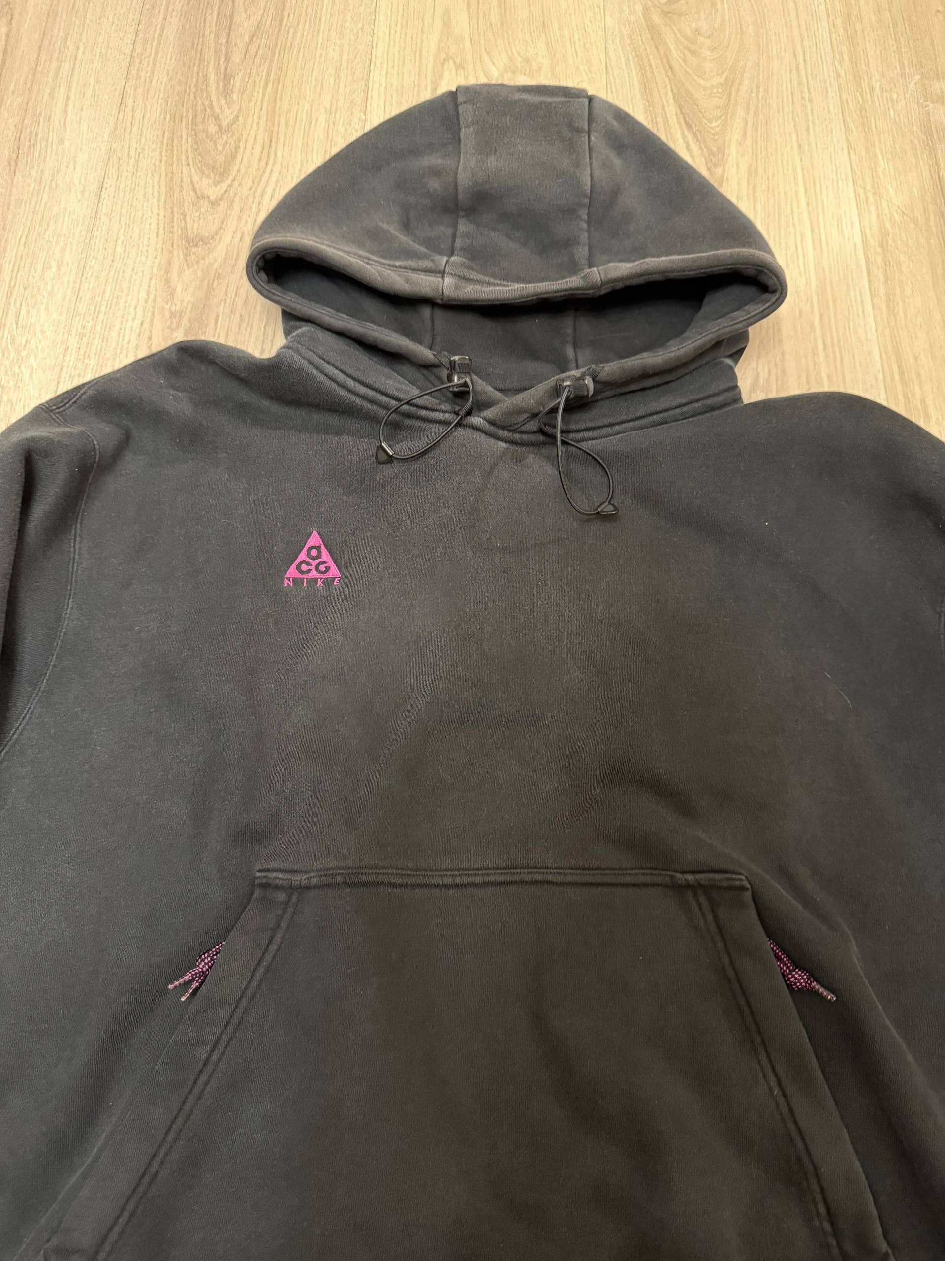 Nike ACG Nike ACG Pullover Fleece Hoodie - Black Size US XL / EU 56 / 4 - 2 Thumbnail