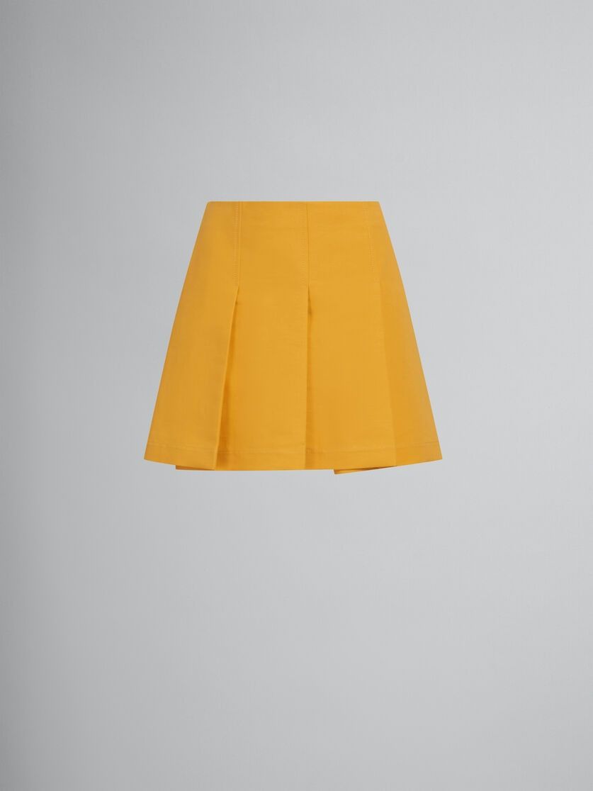 Marni oc11z0525 Cady Mini Skirt n Light Orange Size 30" / US 8 / IT 44 - 1 Thumbnail