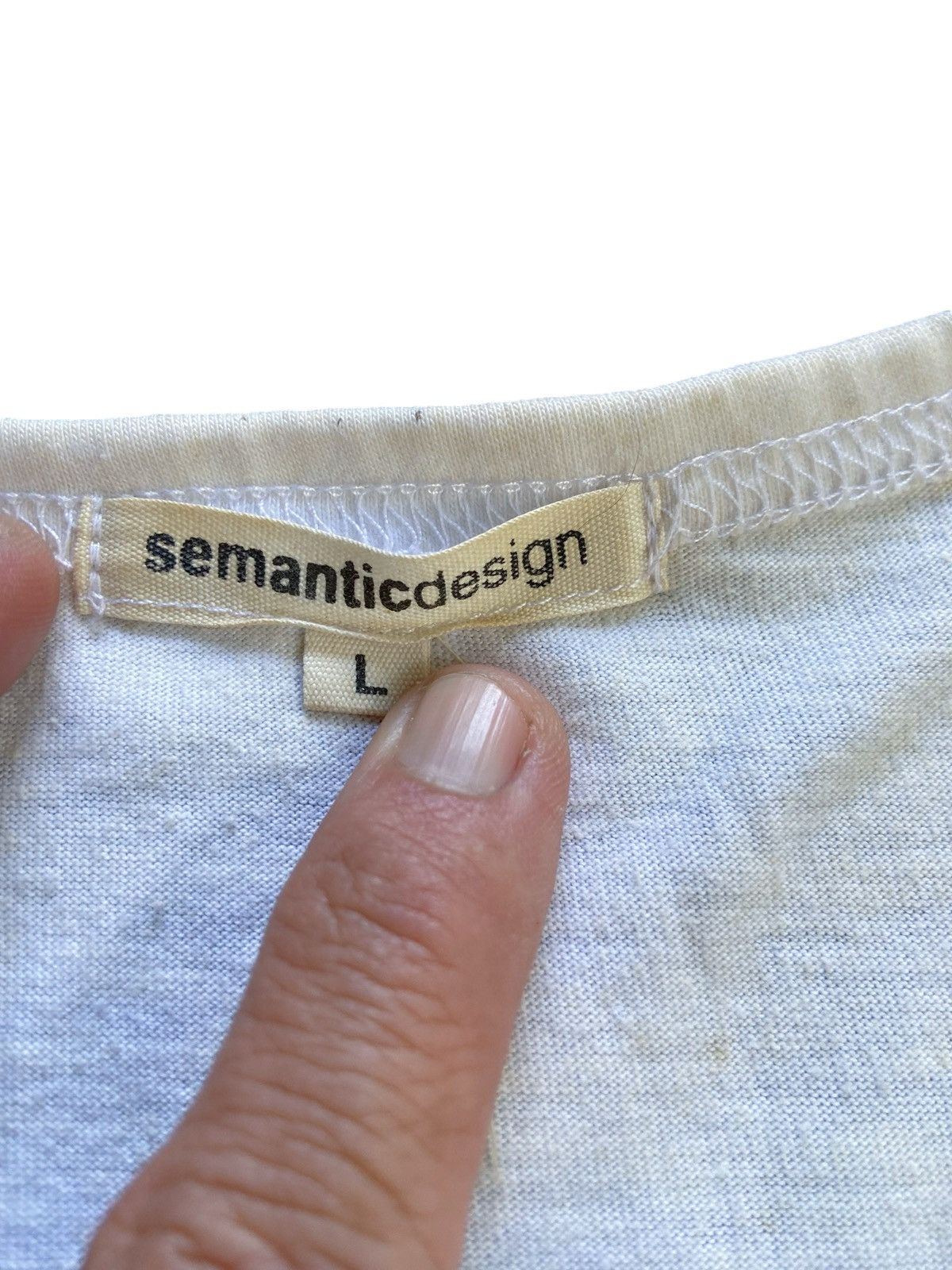 semanticdesign SEMANTIC DESIGN ARCHIVE LONG SLEEVE Size US M / EU 48-50 / 2 - 7 Thumbnail