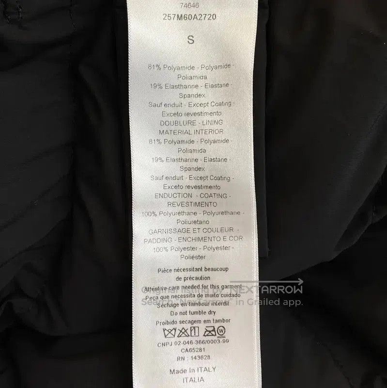 Dior Dior Black Nylon Women's Puffer Coat . Size S / US 4 / IT 40 - 5 Thumbnail