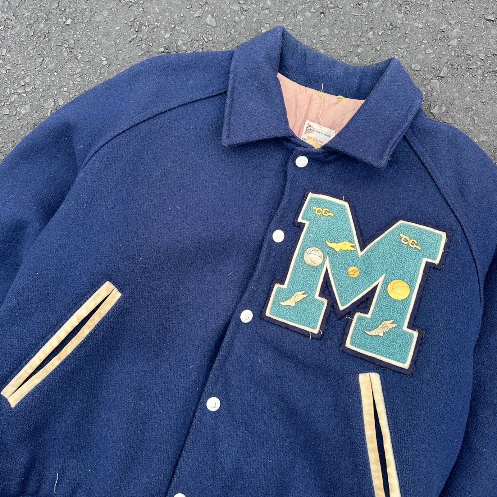 Other × Vintage Vintage wool letterman varsity jacket Size US M / EU 48-50 / 2 - 3 Thumbnail