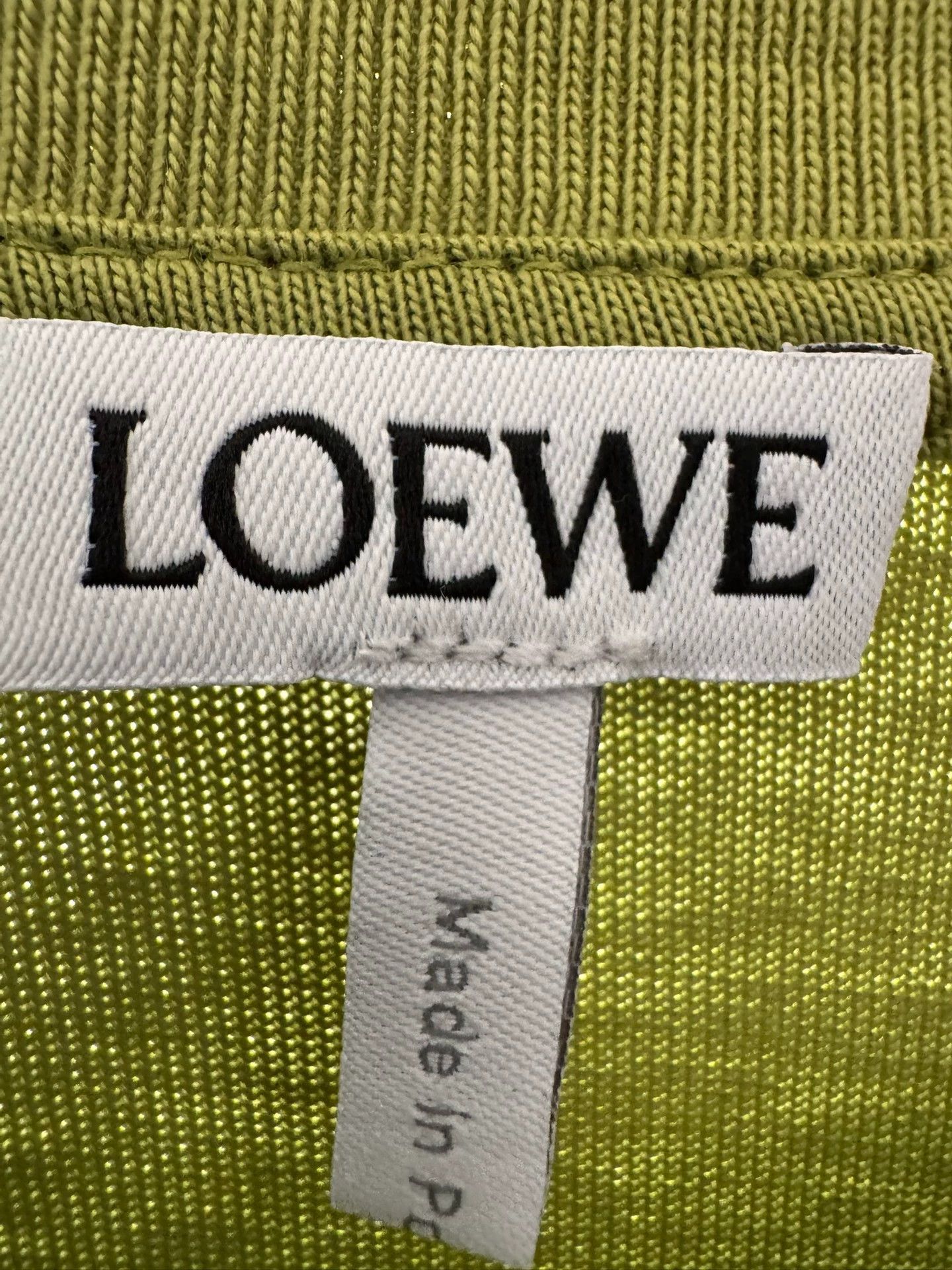 Loewe LOEWE avocado green short sleeve women's OS Size M / US 6-8 / IT 42-44 - 3 Thumbnail