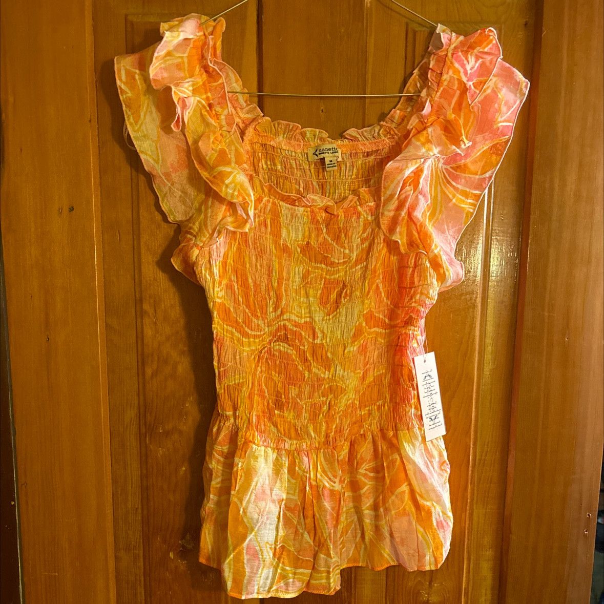 (+)PEOPLE Nanette Lepore Blouse Size L / US 10 / IT 46 - 1 Thumbnail