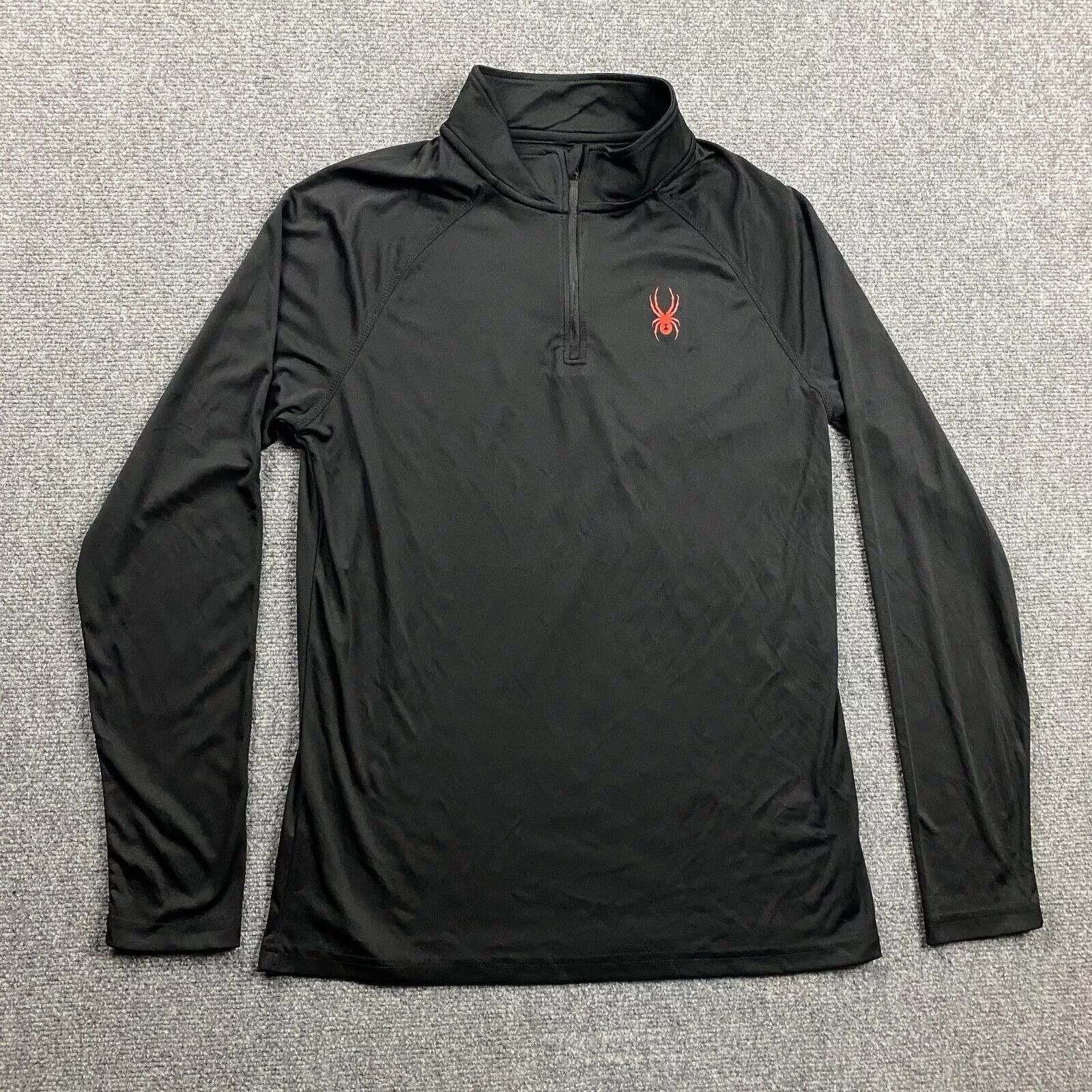 Spyder Spyder 1/4 Zip Pullover Mens Large Base Layer Performance Size US L / EU 52-54 / 3 - 1 Thumbnail