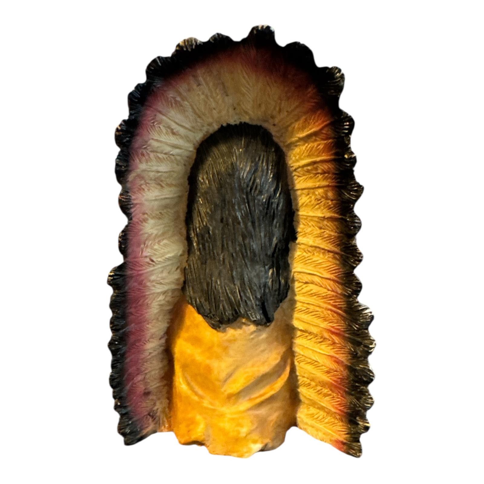 The Unbranded Brand Vintage Native American Chief Bust Wall Hanging Sculpture Size ONE SIZE - 2 Thumbnail