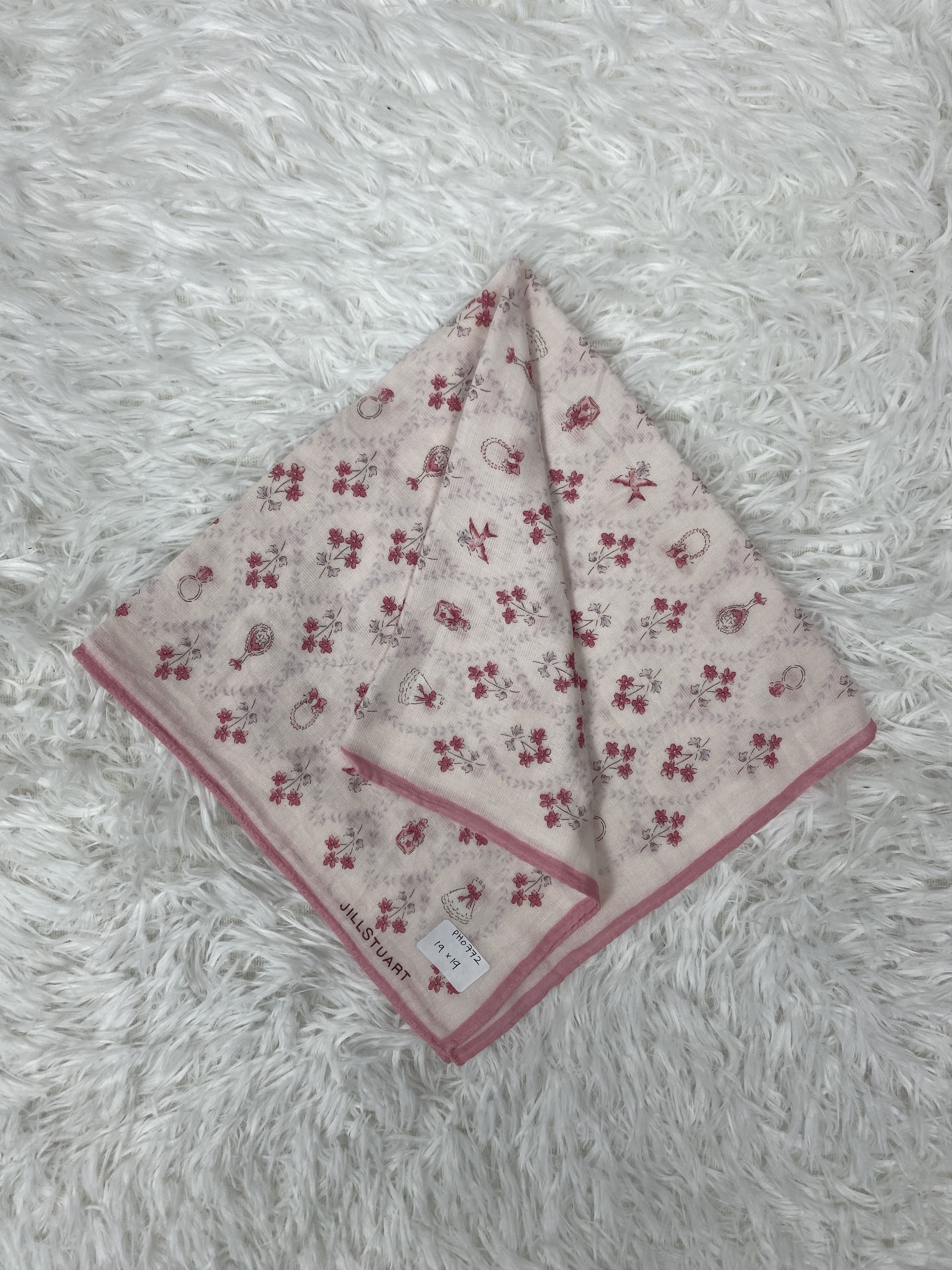 Jil Stuart × Vintage Vintage JIl Stuart Handkerchief Neckerchief PH0772 Size ONE SIZE - 1 Thumbnail
