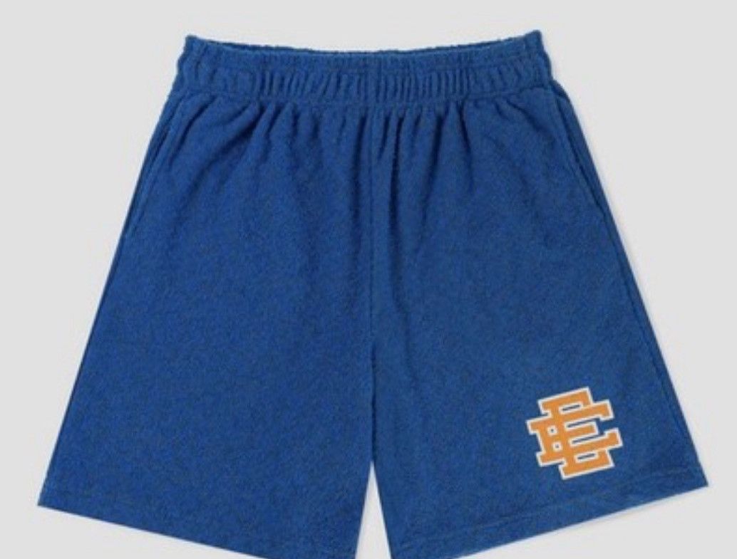 Eric Emanuel Eric Emanuel blue w orange Knicks boucle shorts medium Size US 30 / EU 46 - 1 Thumbnail