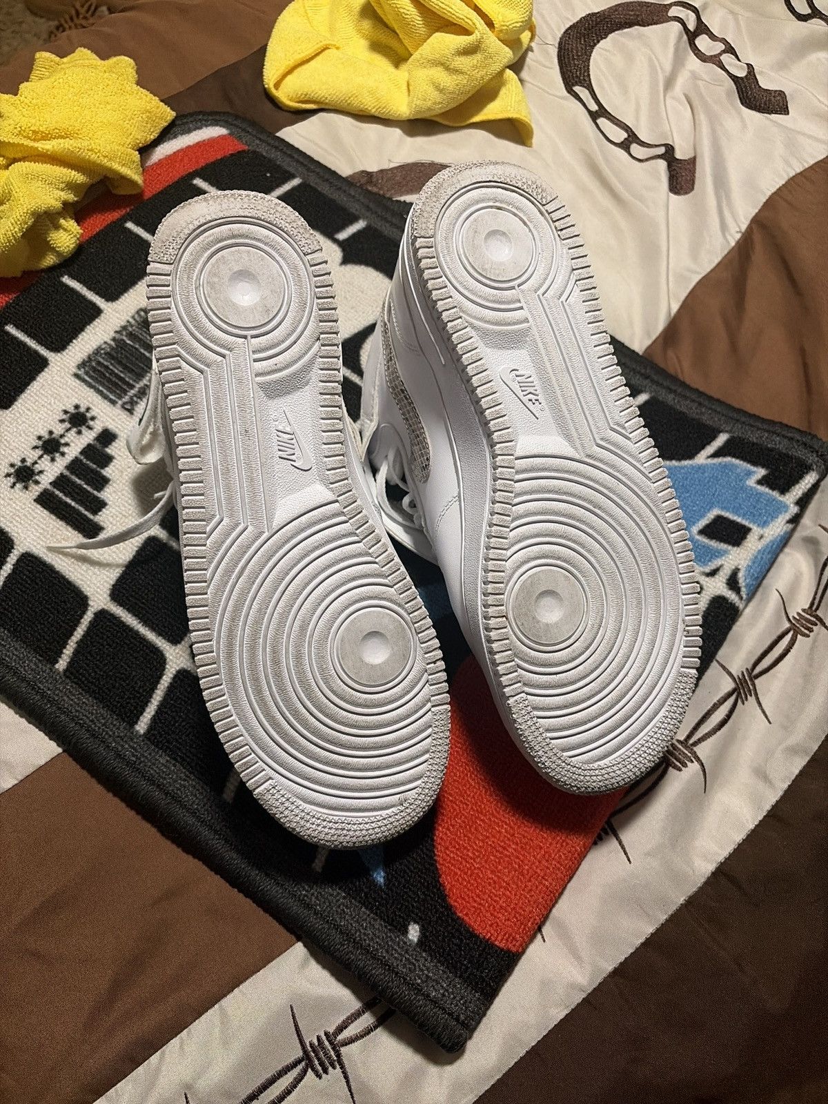 Nike Air force one snakeskin Size US 11.5 / EU 44-45 - 4 Thumbnail