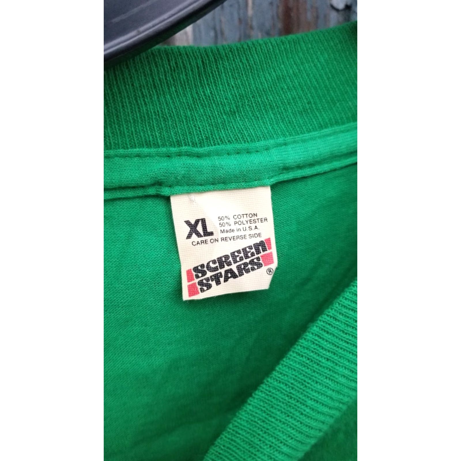 Vintage VINTAGE NEW YORK CITY HOSPICE RUN BROOKLYN PARKS AND RECREATION DRUGS SHIRT XL unisex graphic tee green 1990s Hip Hop Size US XL / EU 56 / 4 - 2 Thumbnail
