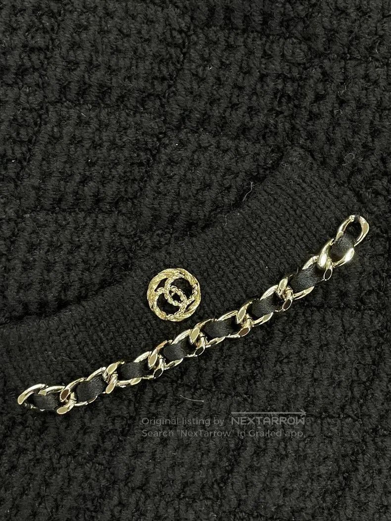 Chanel Chanel Black Sleeveless Chain Dress. Size US S / EU 44-46 / 1 - 3 Thumbnail