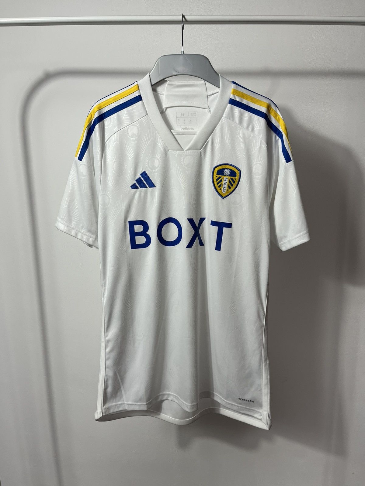 Adidas Leeds United Adidas BOXT Football Jersey Medium Size US M / EU 48-50 / 2 - 1 Thumbnail