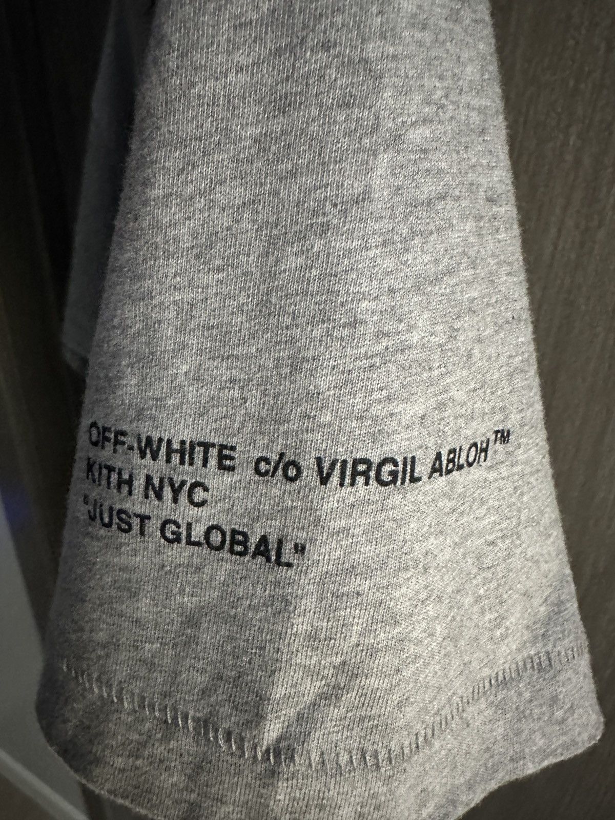 Kith × Off-White Kith x Off White just global tee Size US L / EU 52-54 / 3 - 4 Thumbnail