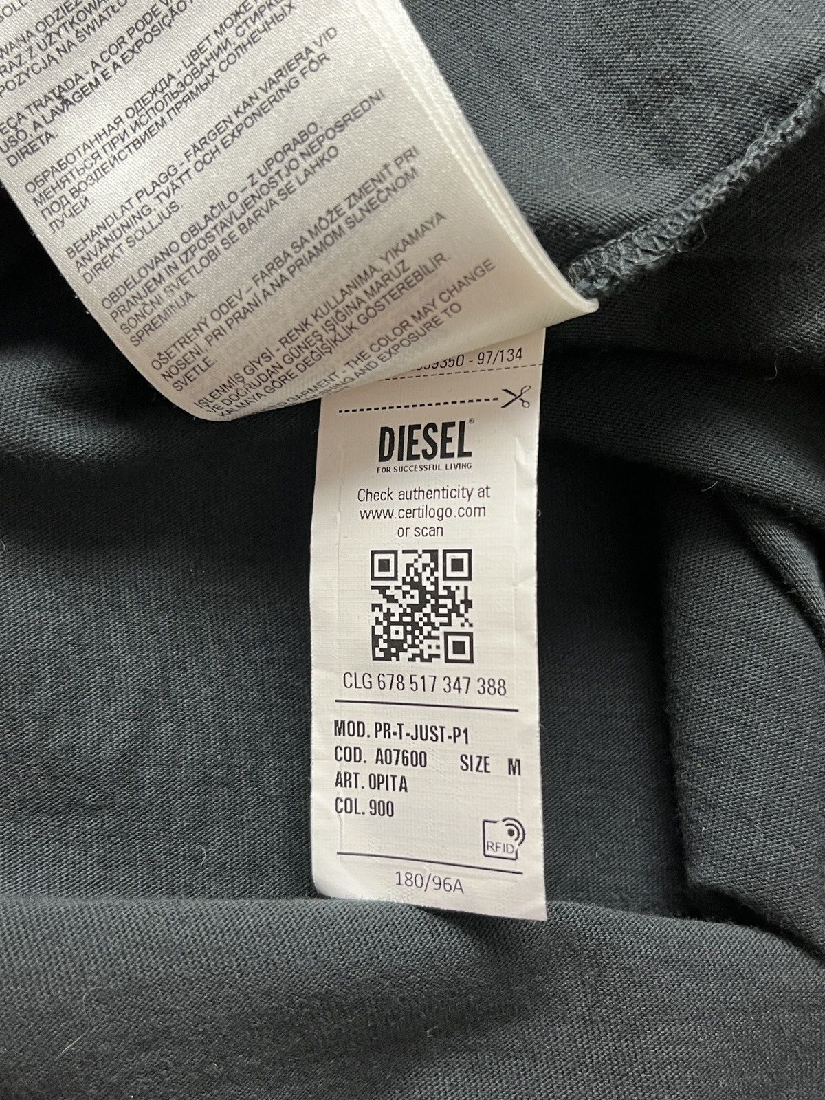 Diesel Diesel Tom Of Finland T-Shirt Gay LGBTQ+ Pride Capsule Day Size US M / EU 48-50 / 2 - 9 Thumbnail