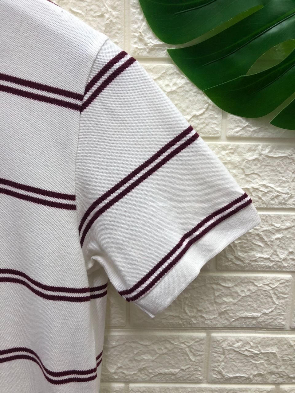 Japanese Brand vintage UNIQLO ORIGINAL WASH STRIPES POLO SHIRT Size US L / EU 52-54 / 3 - 7 Thumbnail
