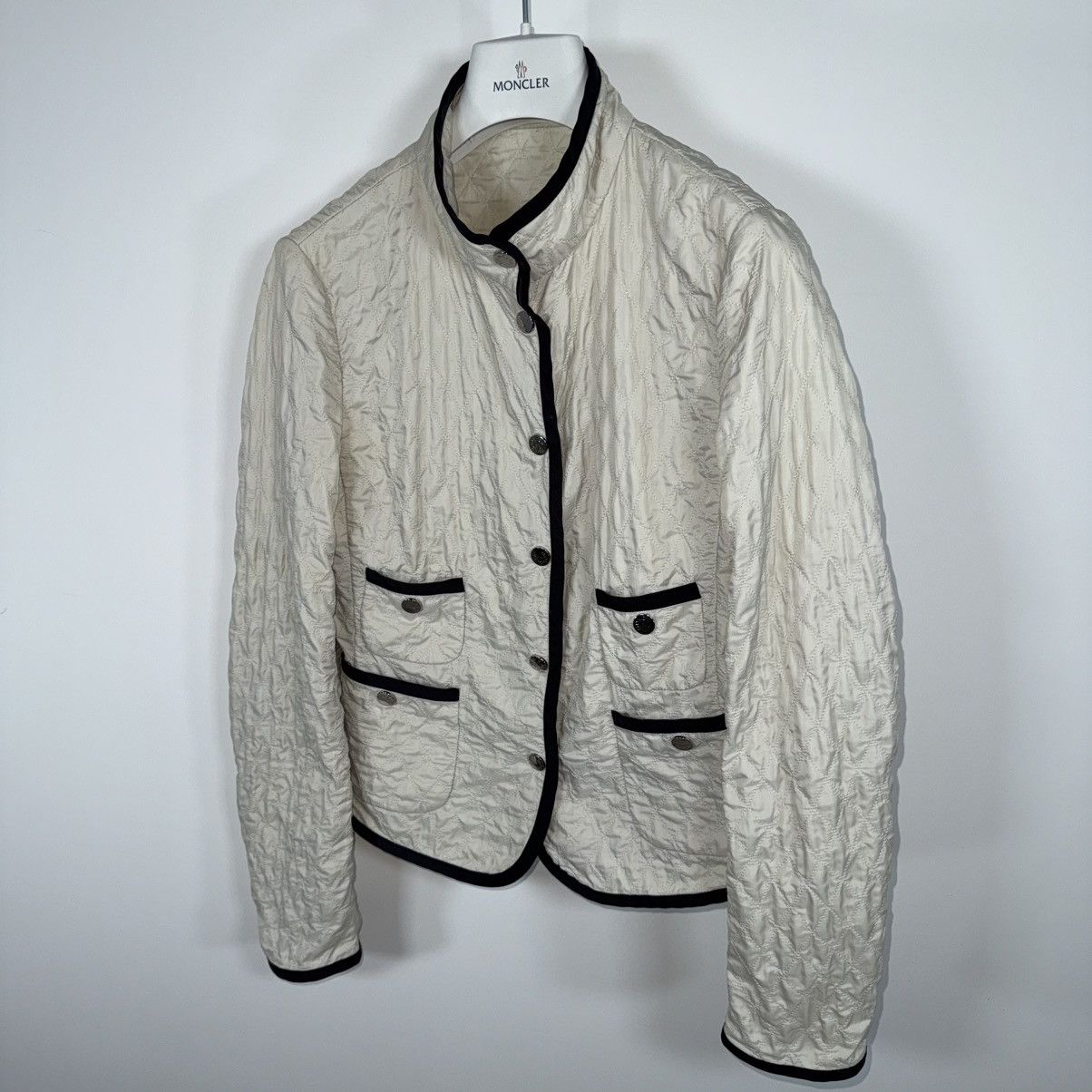 Moncler Moncler Colombiere Women’s Jacket - Size 1 (XS/S) - White Size S / US 4 / IT 40 - 2 Thumbnail