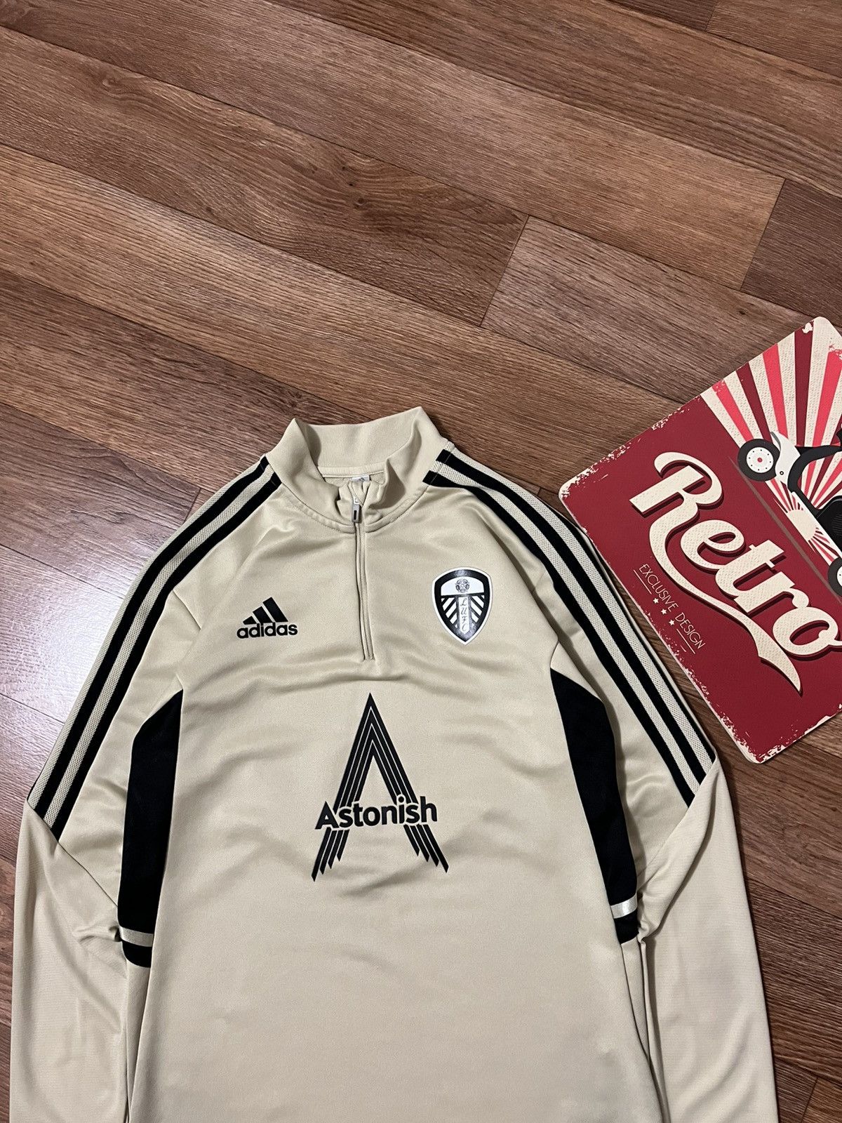 Adidas Adidas Leeds United Astonish 2021/2022 Top Training Shirt Size US S / EU 44-46 / 1 - 3 Thumbnail