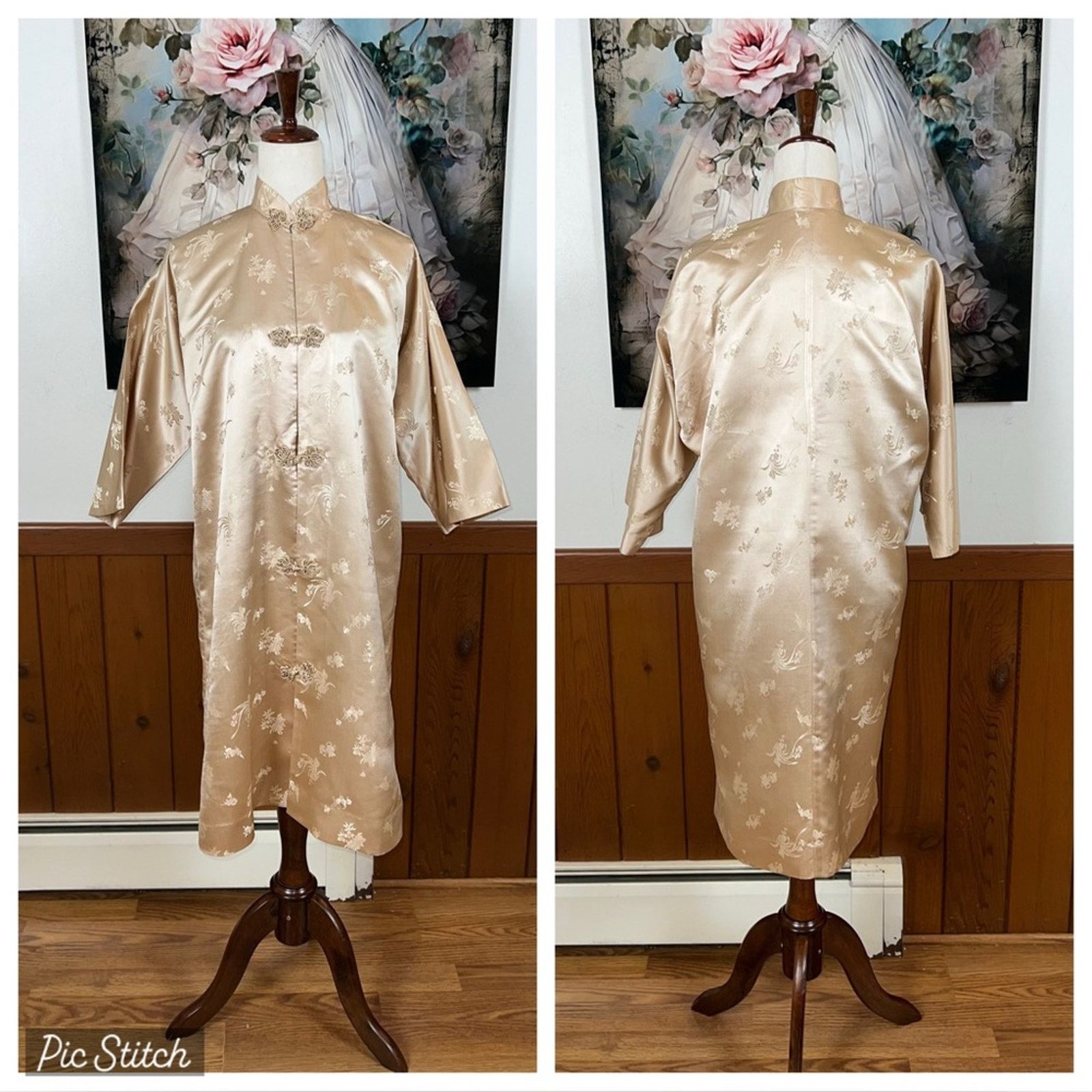 Vintage Vintage Ching and Company Authentic Hong Kong Kimono Robe! Size S / US 4 / IT 40 - 1 Thumbnail