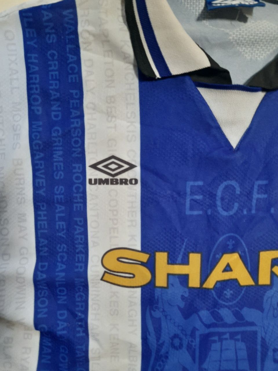 Umbro Umbro Manchester United Third Jersey 1994-1996 Size US L / EU 52-54 / 3 - 8 Thumbnail