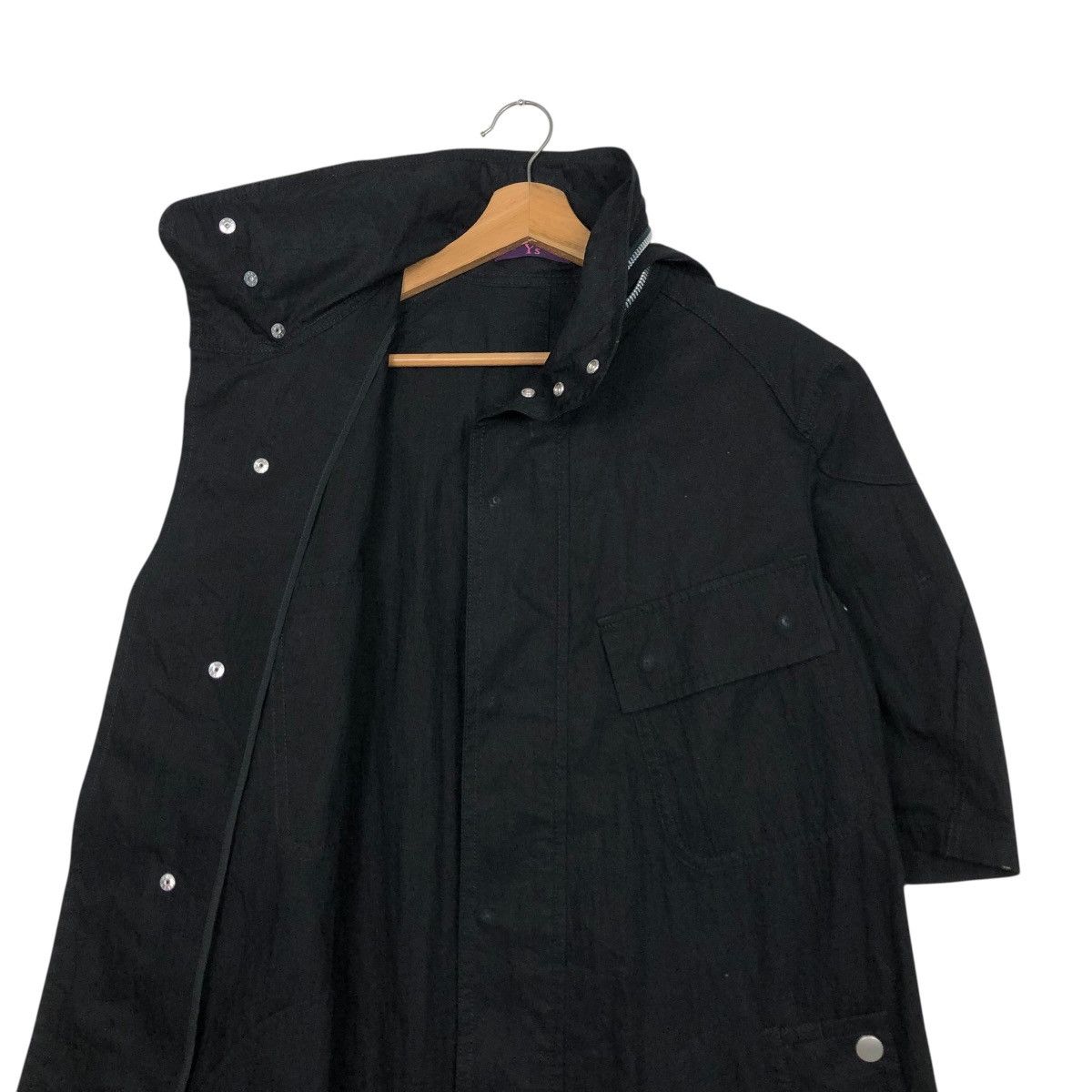 Yohji Yamamoto 🔥VINTAGE LONG JACKET CHORE DUCK CANVAS Y’S YOHJI YAMAMOTO Size M / US 6-8 / IT 42-44 - 15 Thumbnail