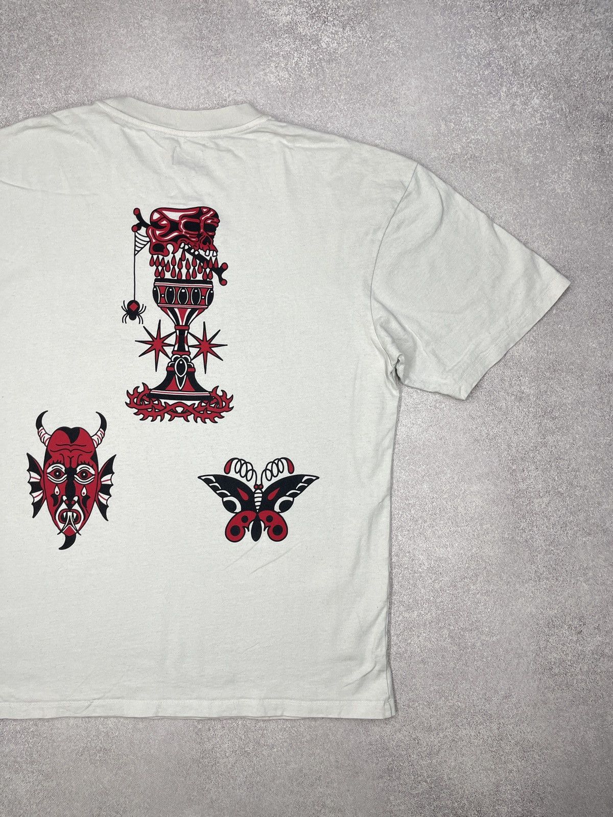 Edwin × Japanese Brand Mens Edwin Teide Flash T Shirt Japanese Style White Size US L / EU 52-54 / 3 - 8 Thumbnail
