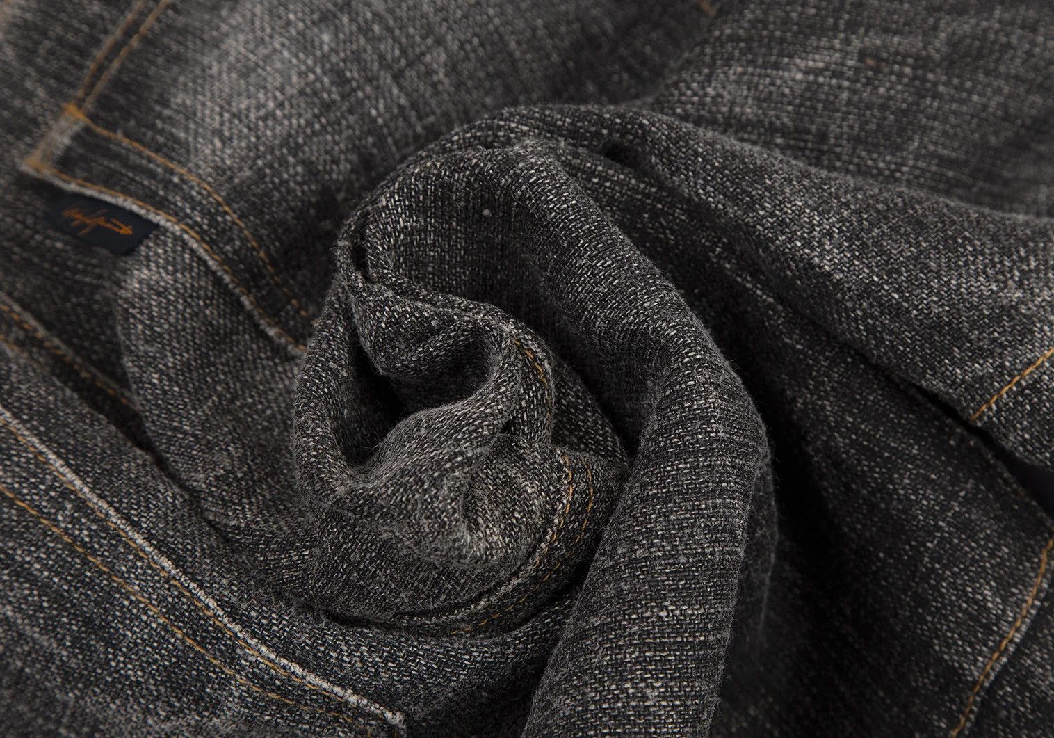Yohji Yamamoto Yohji Yamamoto Coarse Weave Linen Jeans Pants Size US 32 / EU 48 - 16 Thumbnail