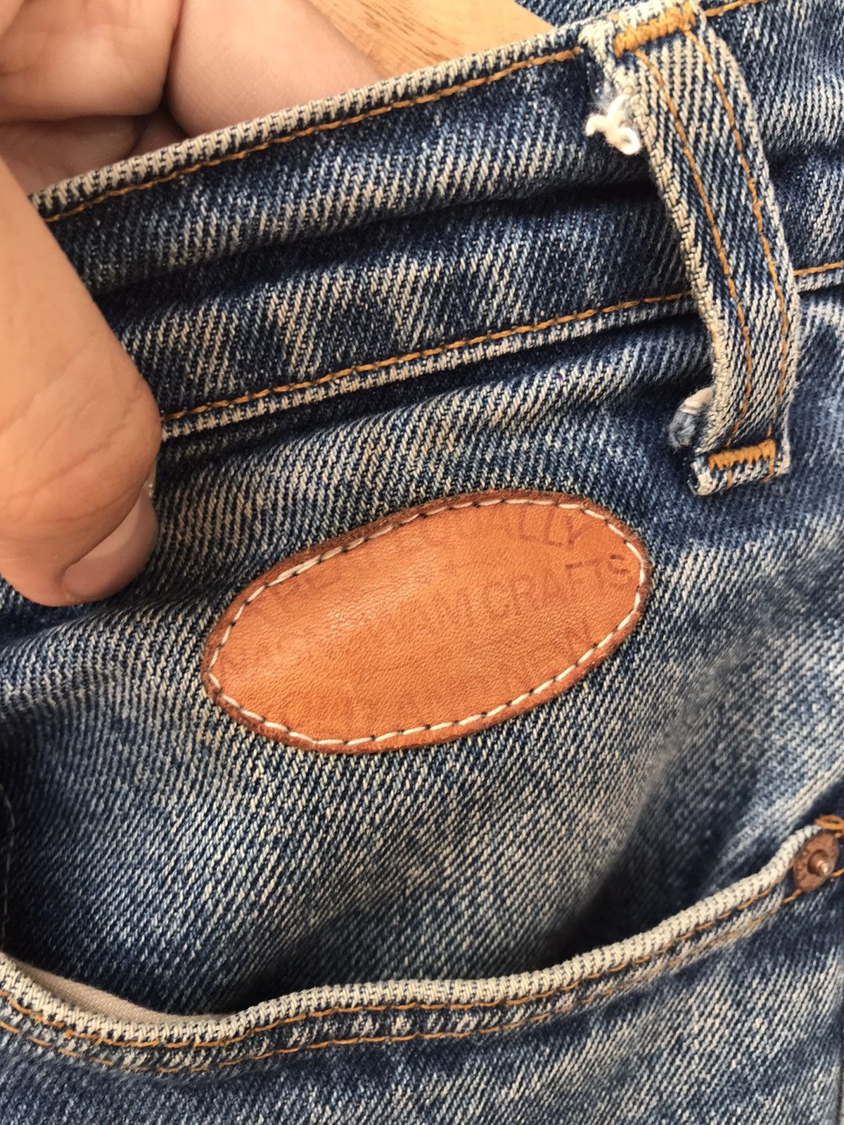 Levi's Vintage Levis Patchwork Denim custom sashiko Size US 32 / EU 48 - 4 Thumbnail