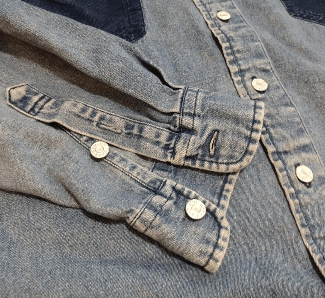 Tommy Hilfiger Vintage Tommy Hilfiger denim shirt Size US L / EU 52-54 / 3 - 2 Thumbnail