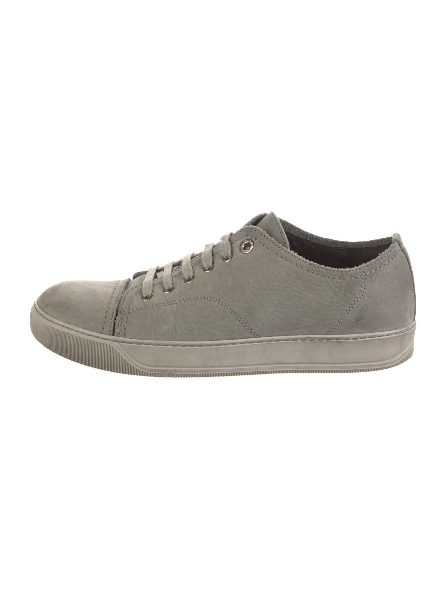 Lanvin oc11z0426 Leather Sneakers in Grey Size US 8 / EU 41 - 1 Thumbnail