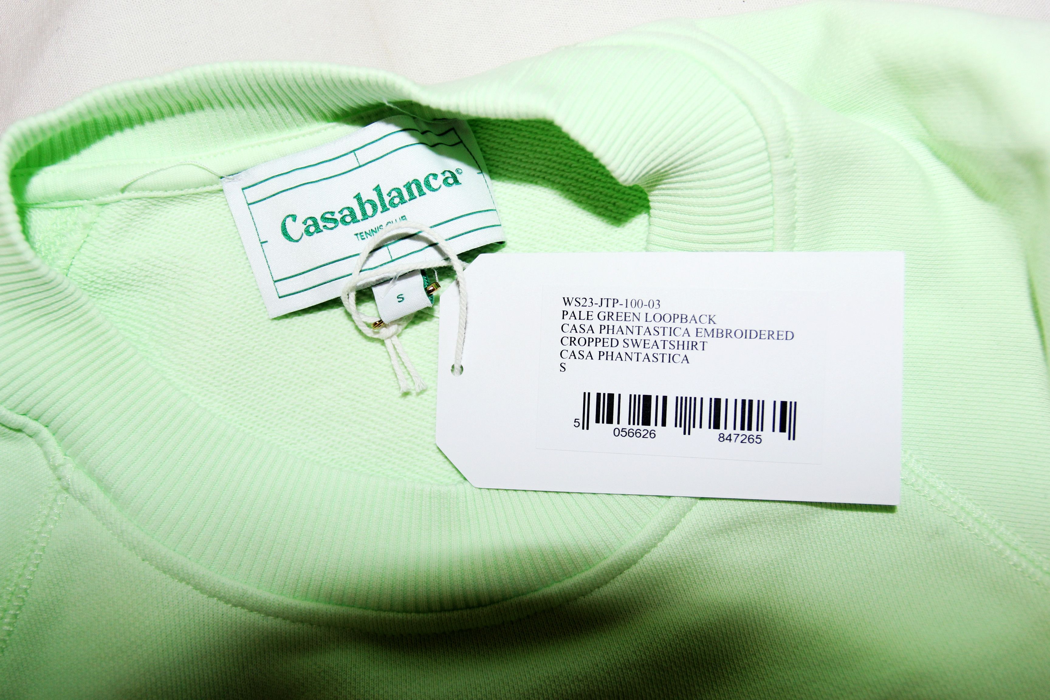 Casablanca BNWT SS23 CASABLANCA PHANTASTICA EMBROIDERED SWEATSHIRT S Size S / US 4 / IT 40 - 8 Thumbnail