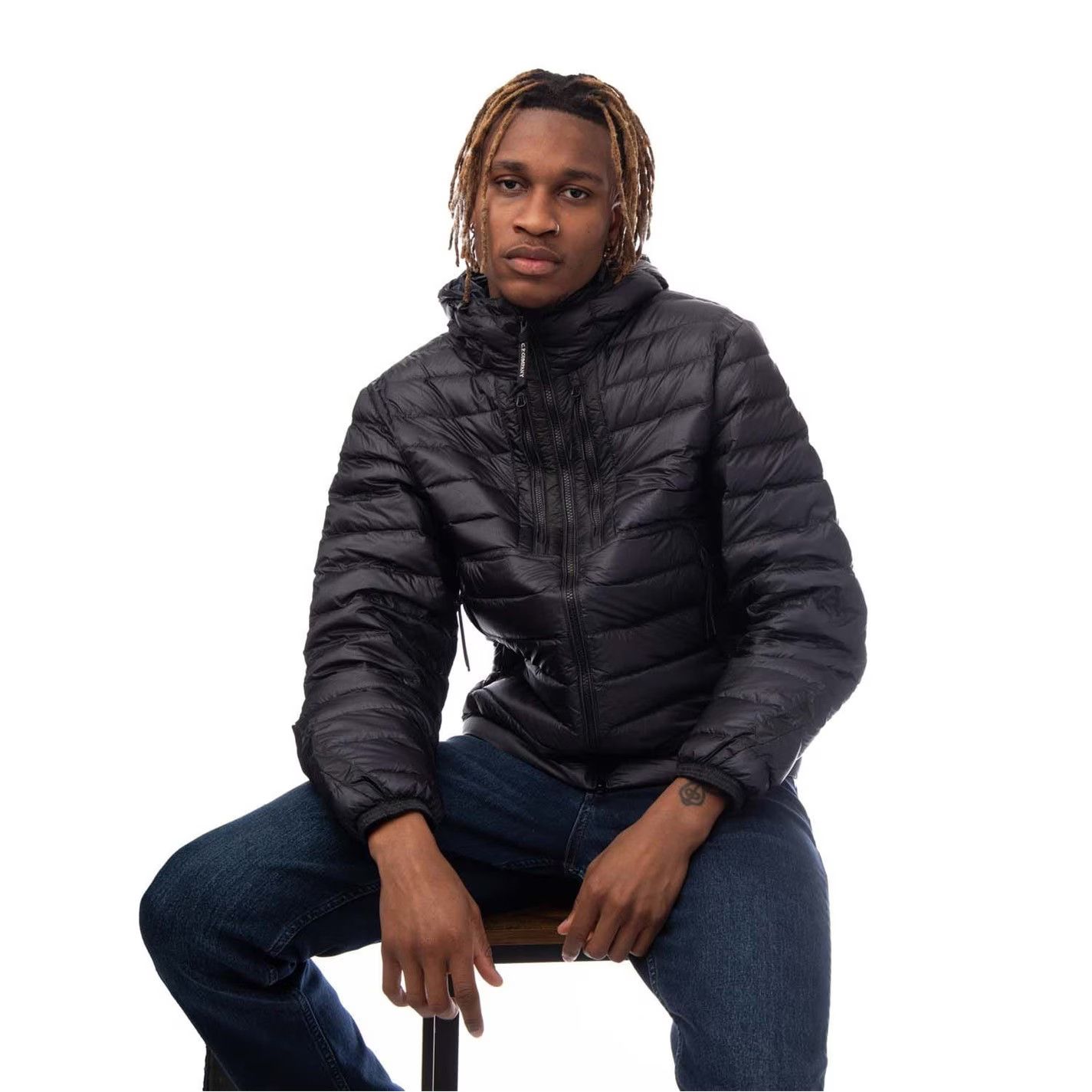C.P. Company o1g2r1mq0426 Shell Goggle Down Jacket in Navy Size US XXL / EU 58 / 5 - 5 Thumbnail