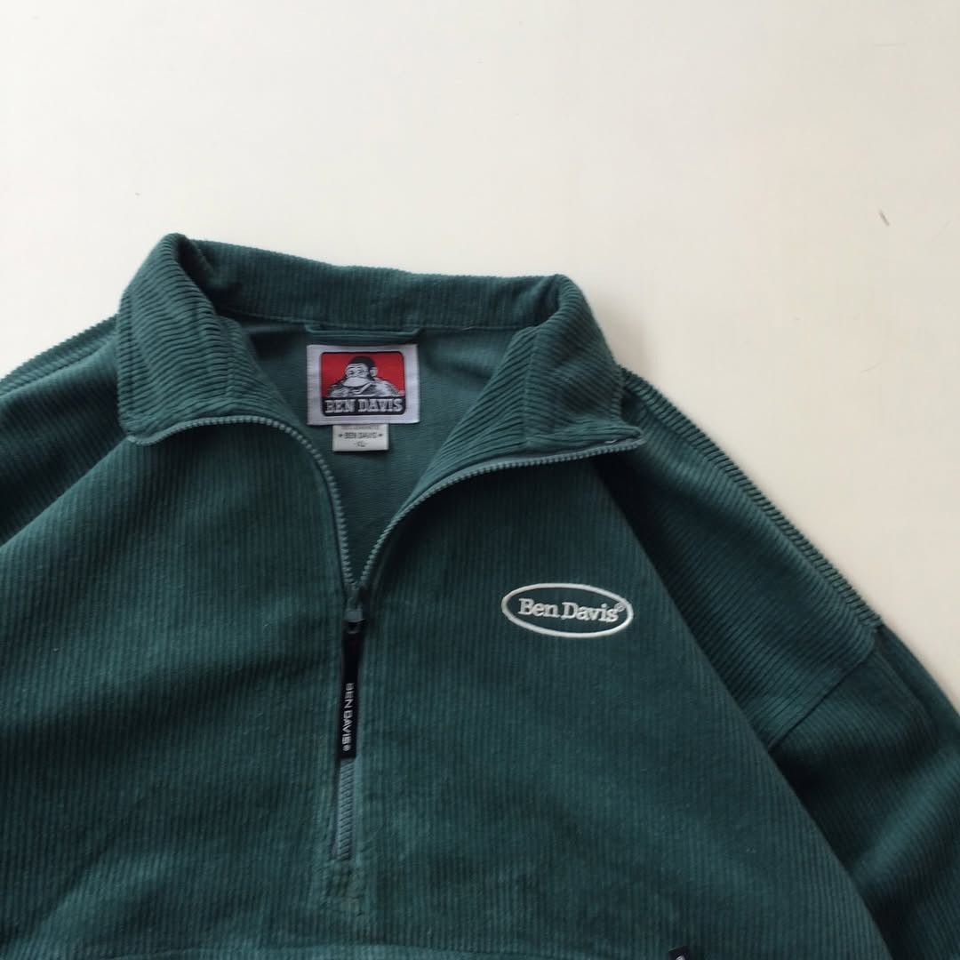 Ben Davis Ben Davis Corduroy Half‑Zip Size US XL / EU 56 / 4 - 3 Thumbnail