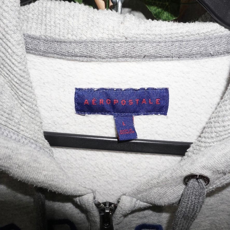 Aeropostale Large -Vintage Y2K Aeropostale New York embroider zip hoodie Size US L / EU 52-54 / 3 - 3 Thumbnail