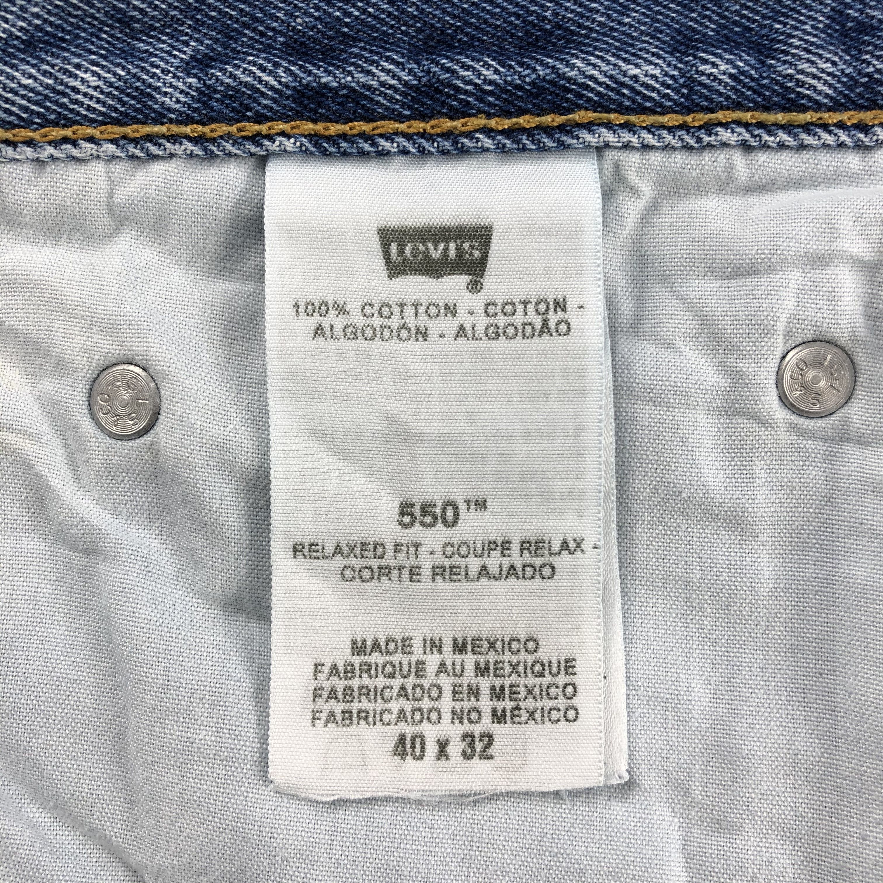 Levi's × Vintage Vintage Light Wash Levis 550 Jeans-JM1300 Size US 40 / EU 56 - 11 Thumbnail