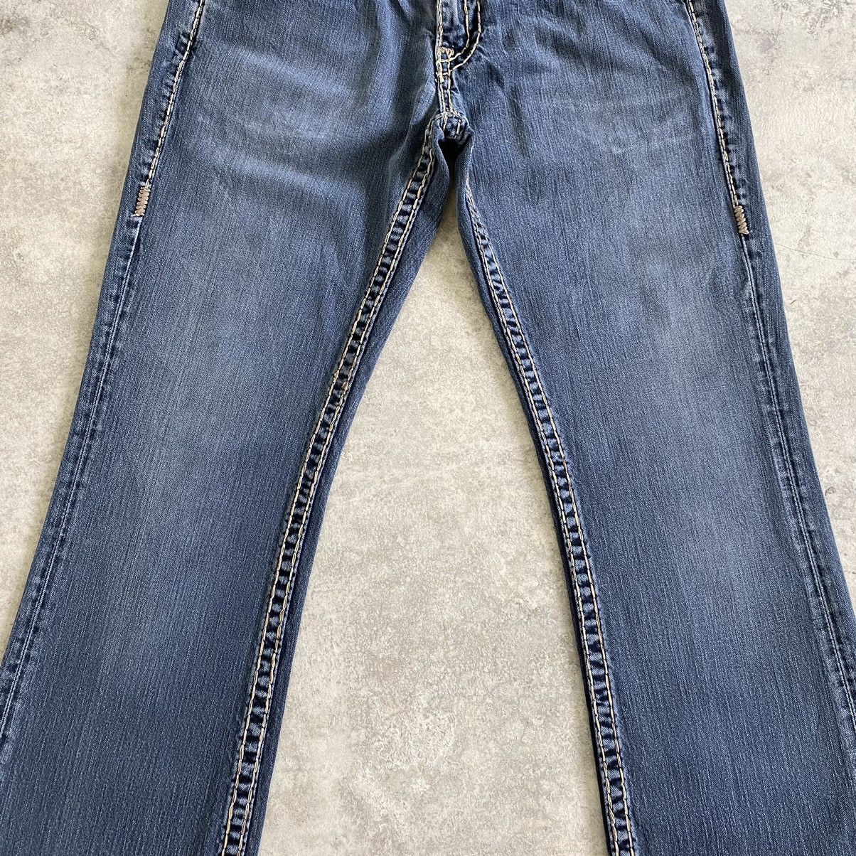 True Religion Vintage True Religion Billy Super T Flared Denim Jeans Size US 32 / EU 48 - 7 Thumbnail