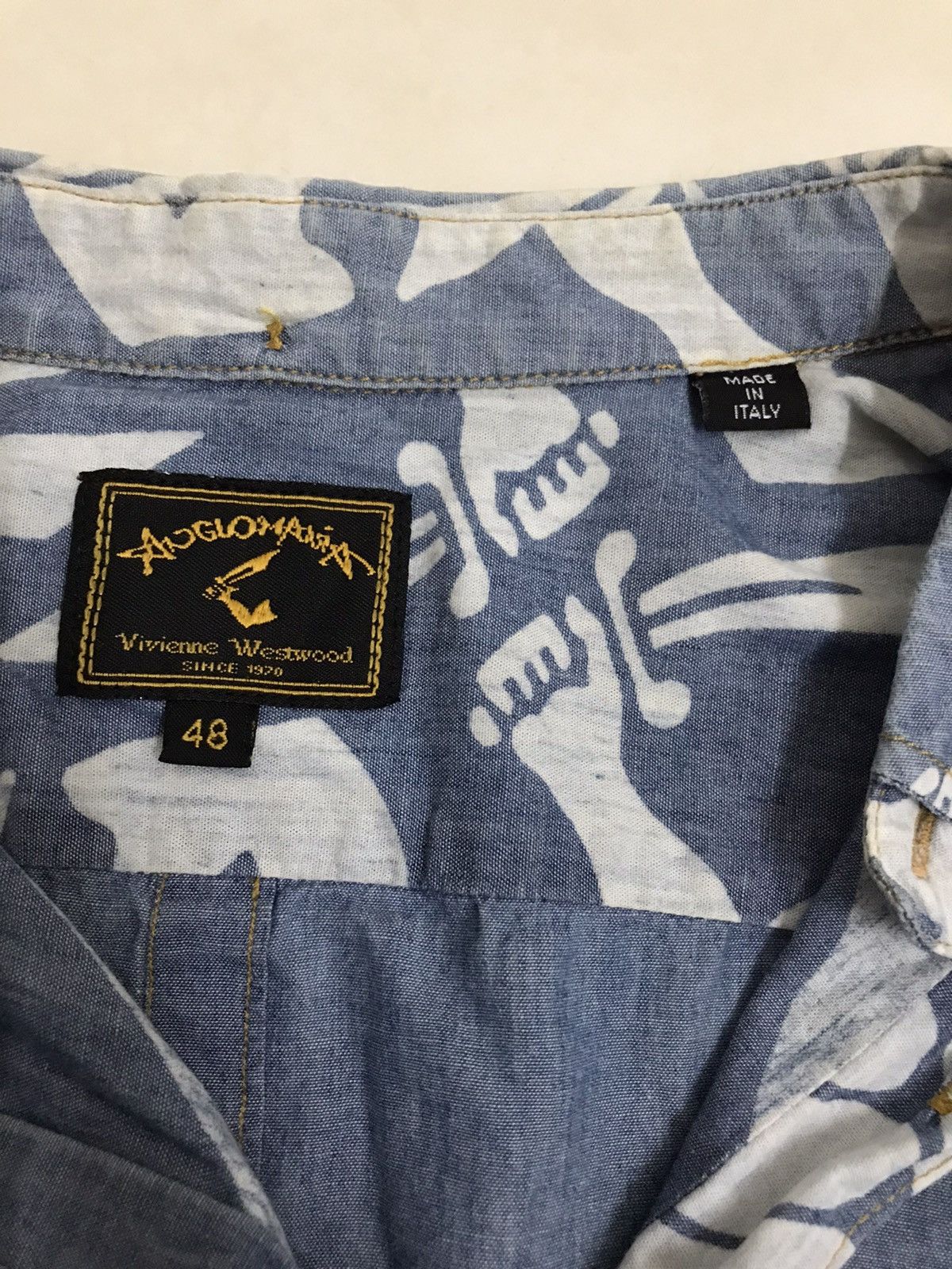 Vintage Vivienne Westwood Anglomania Shirt Button Up Size US M / EU 48-50 / 2 - 4 Thumbnail