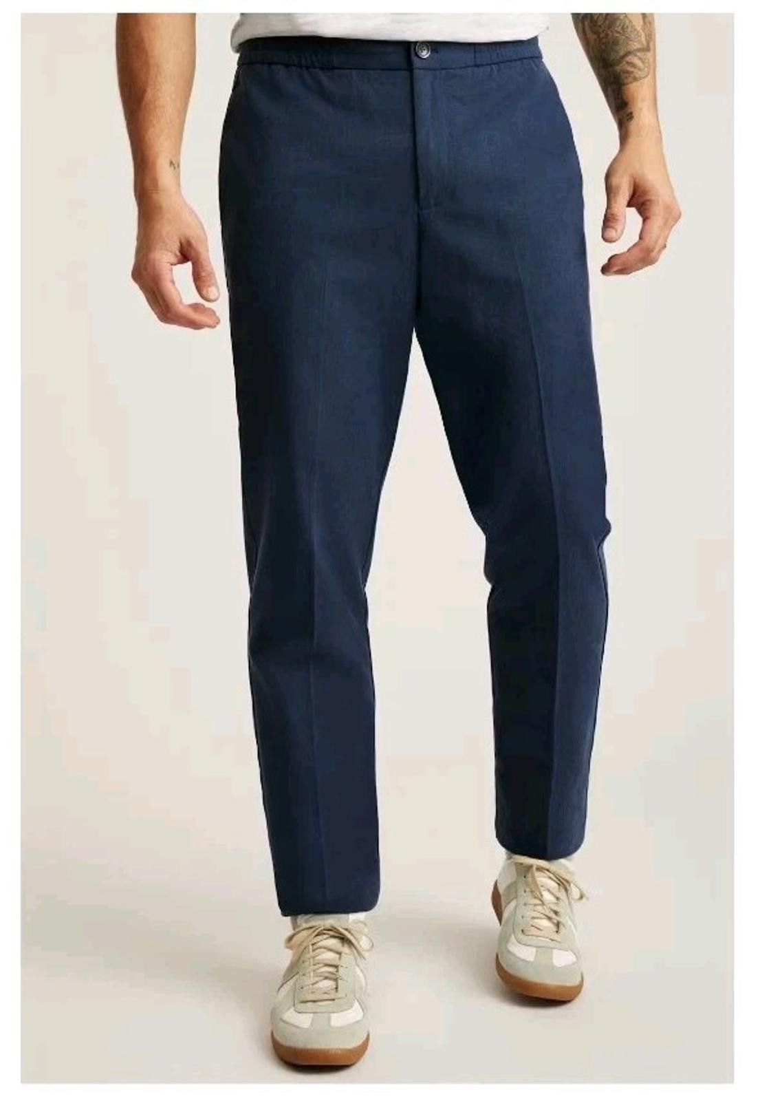 Bonobos Bonobos Men's Size 36 x 27 Drawstring Flat Front Pants Blue Size US 36 / EU 52 - 1 Thumbnail