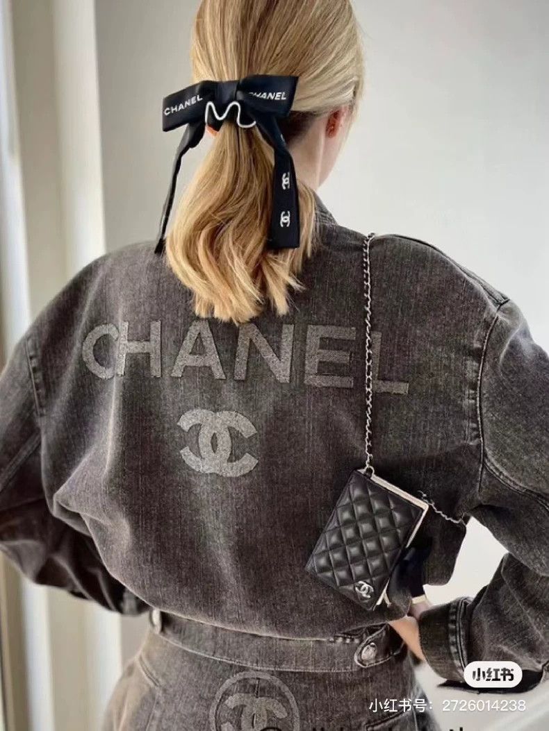 Chanel Chanel 23 Early Spring Vacation Series Black and Gray Silv Size XS / US 0-2 / IT 36-38 - 8 Thumbnail