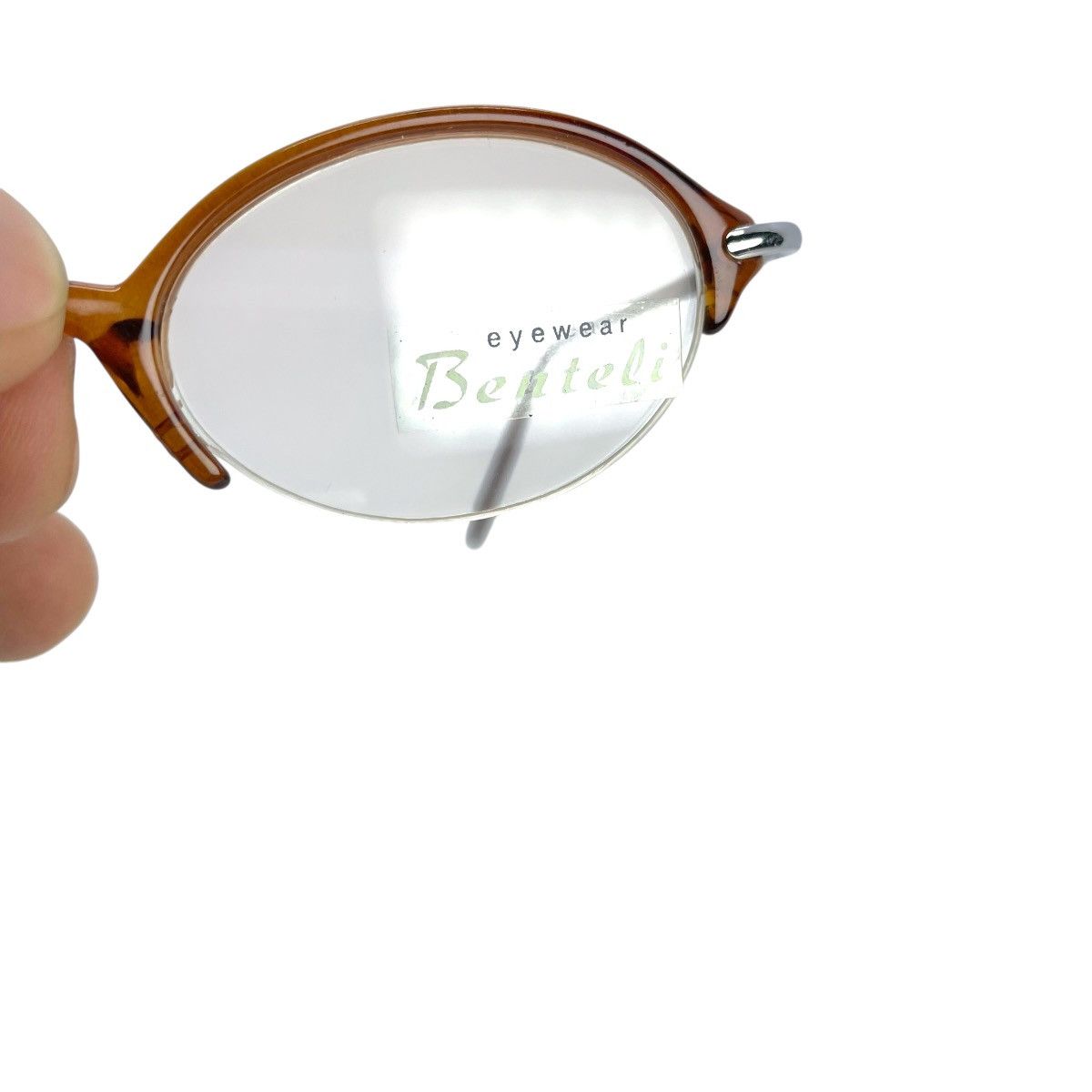 Vintage Vintage Benteli Eyewear 317 Glasses Half Frame Size ONE SIZE - 9 Thumbnail
