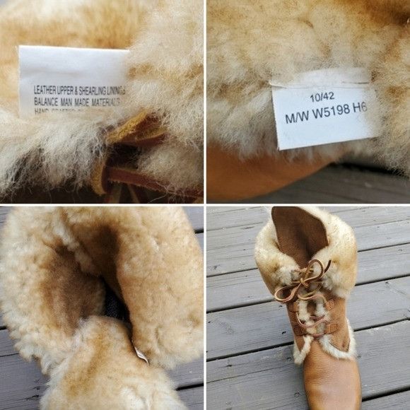 Born Born Nome Camel Honey Tan Suede Leather Shearling Rancher Es Size US 10 / IT 40 - 8 Thumbnail
