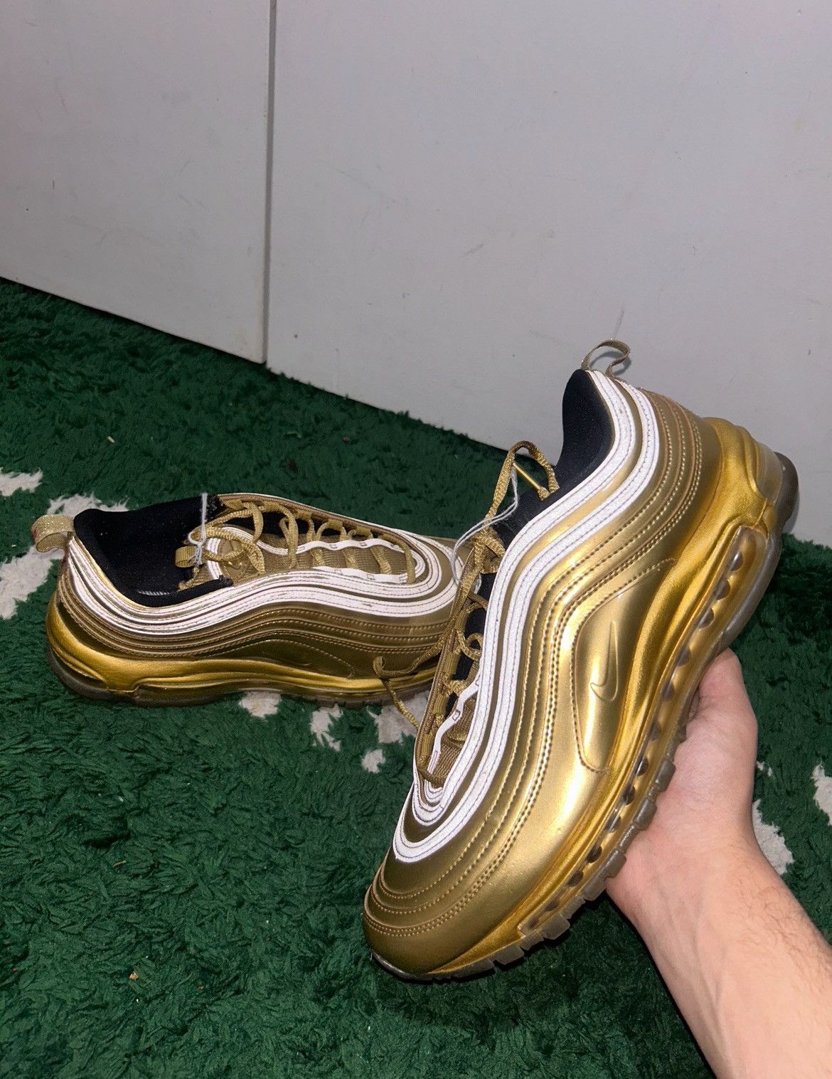 Nike Air Max 97 Olympic Gold | Grailed