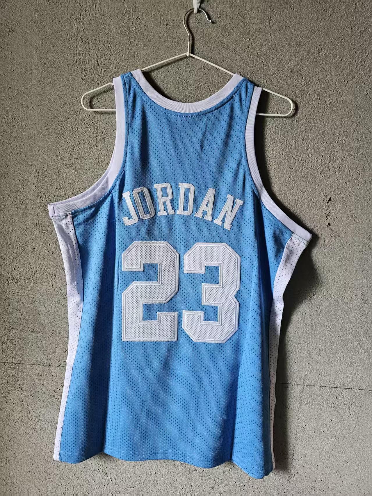 NBA Michael Jordan Jersey North Carolina 23 Double Stitched XXL Size US XXL / EU 58 / 5 - 1 Thumbnail