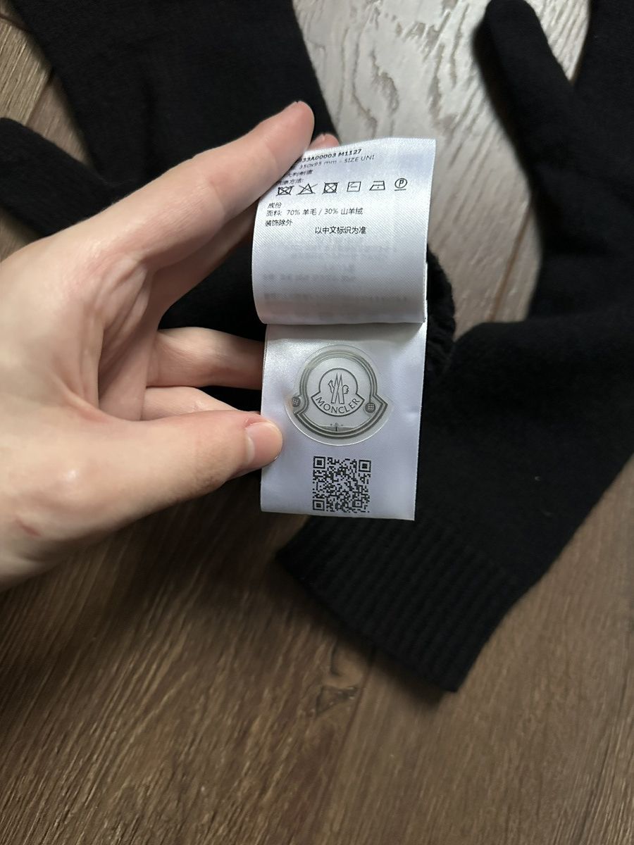 Moncler Moncler Cashmere Gloves Size ONE SIZE - 5 Thumbnail