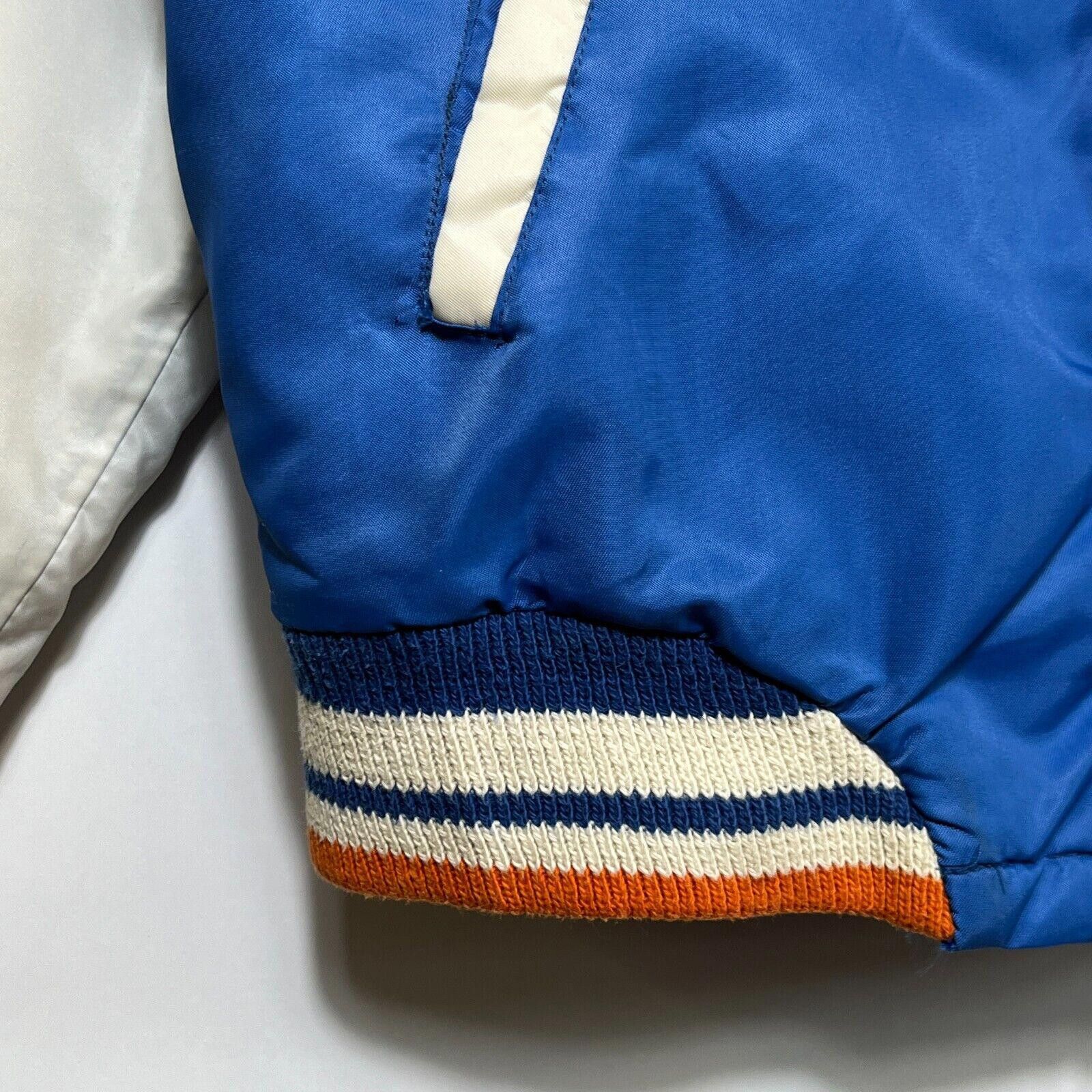 NBA × Vintage Vintage 70s NBA Buffalo Braves Blue Satin Jacket Kids Size Size US XXS / EU 40 - 6 Thumbnail
