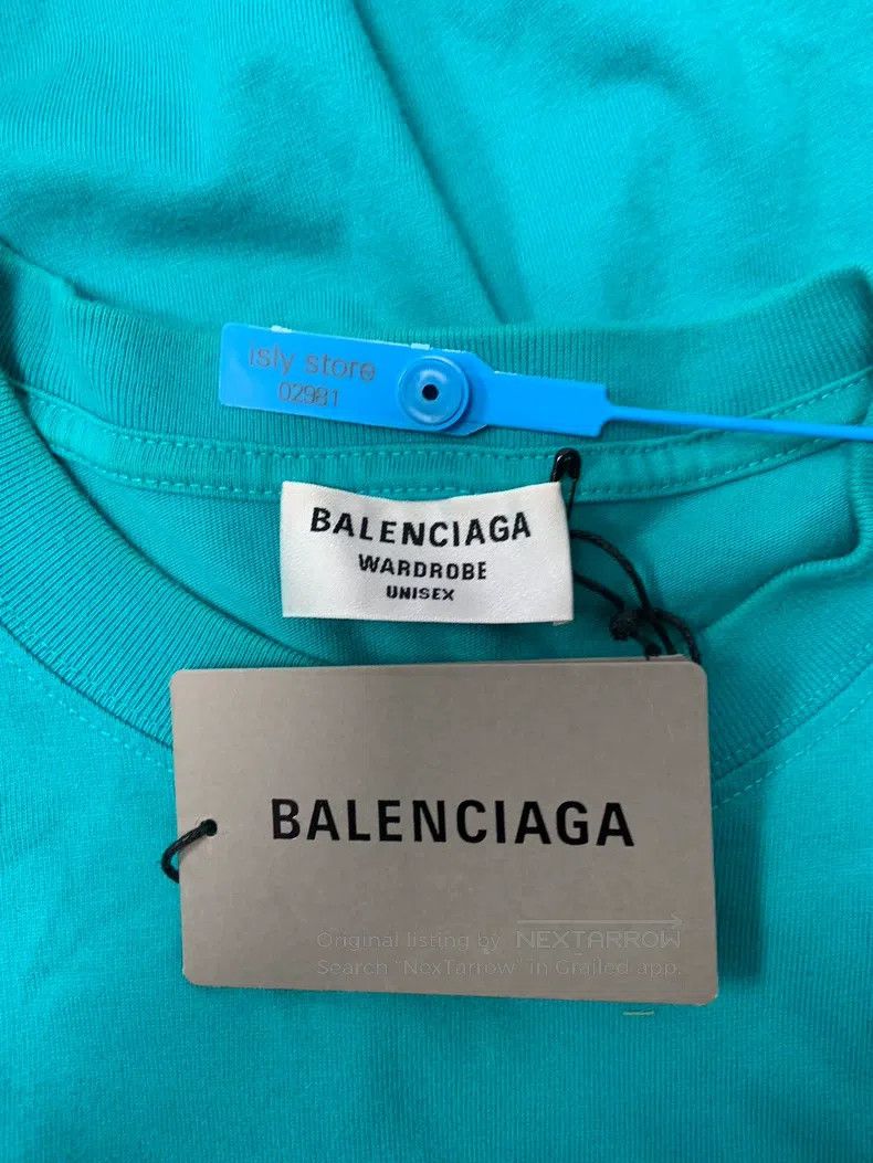 Balenciaga Balenciaga Plaid Detail Fake Two Piece Long Sleeve T-Shirt Size US M / EU 48-50 / 2 - 4 Thumbnail