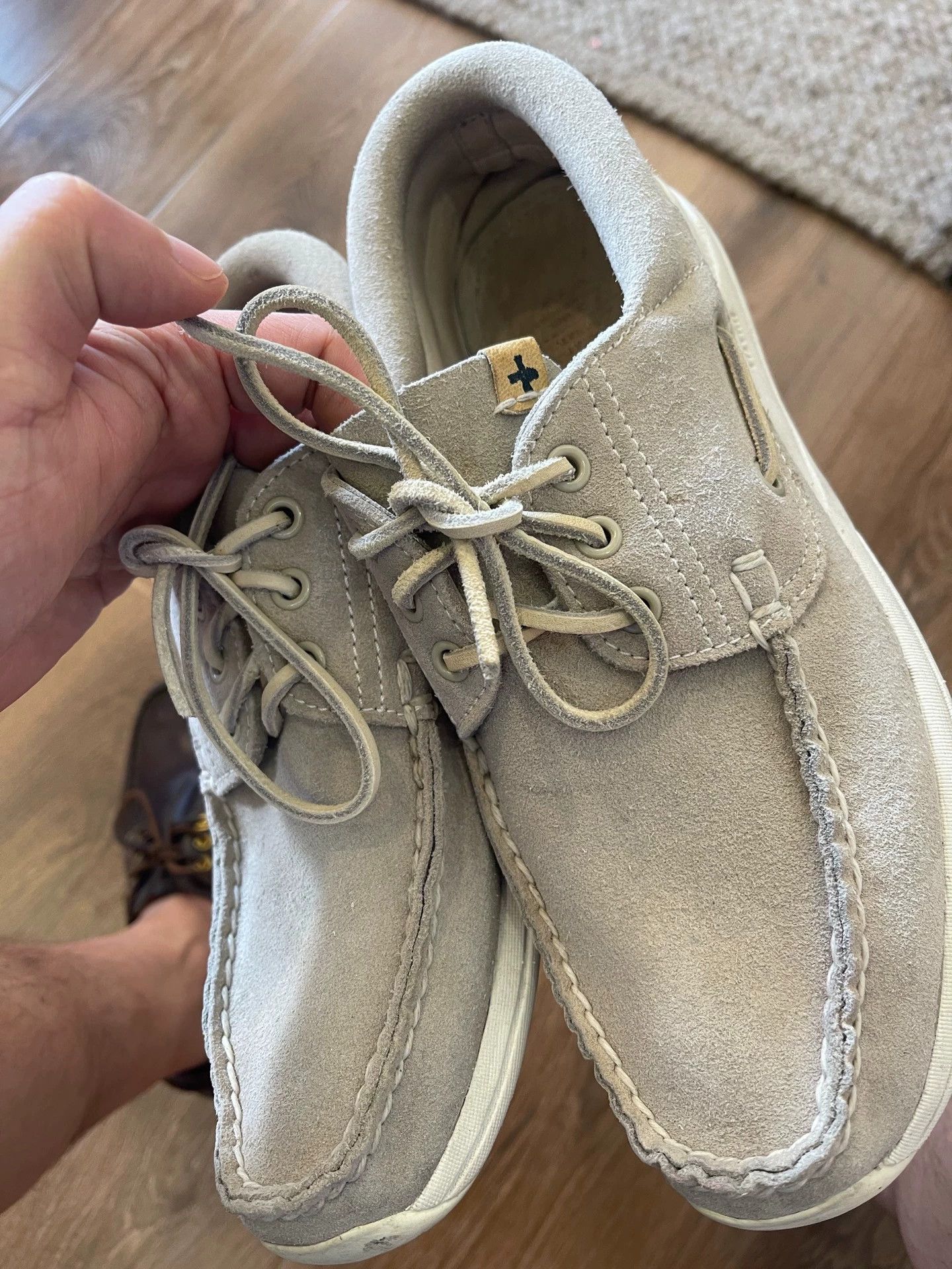 Visvim Visvim Hockney-Folk Gray 9.5 Excellent Condition Size US 9.5 / EU 42-43 - 3 Thumbnail
