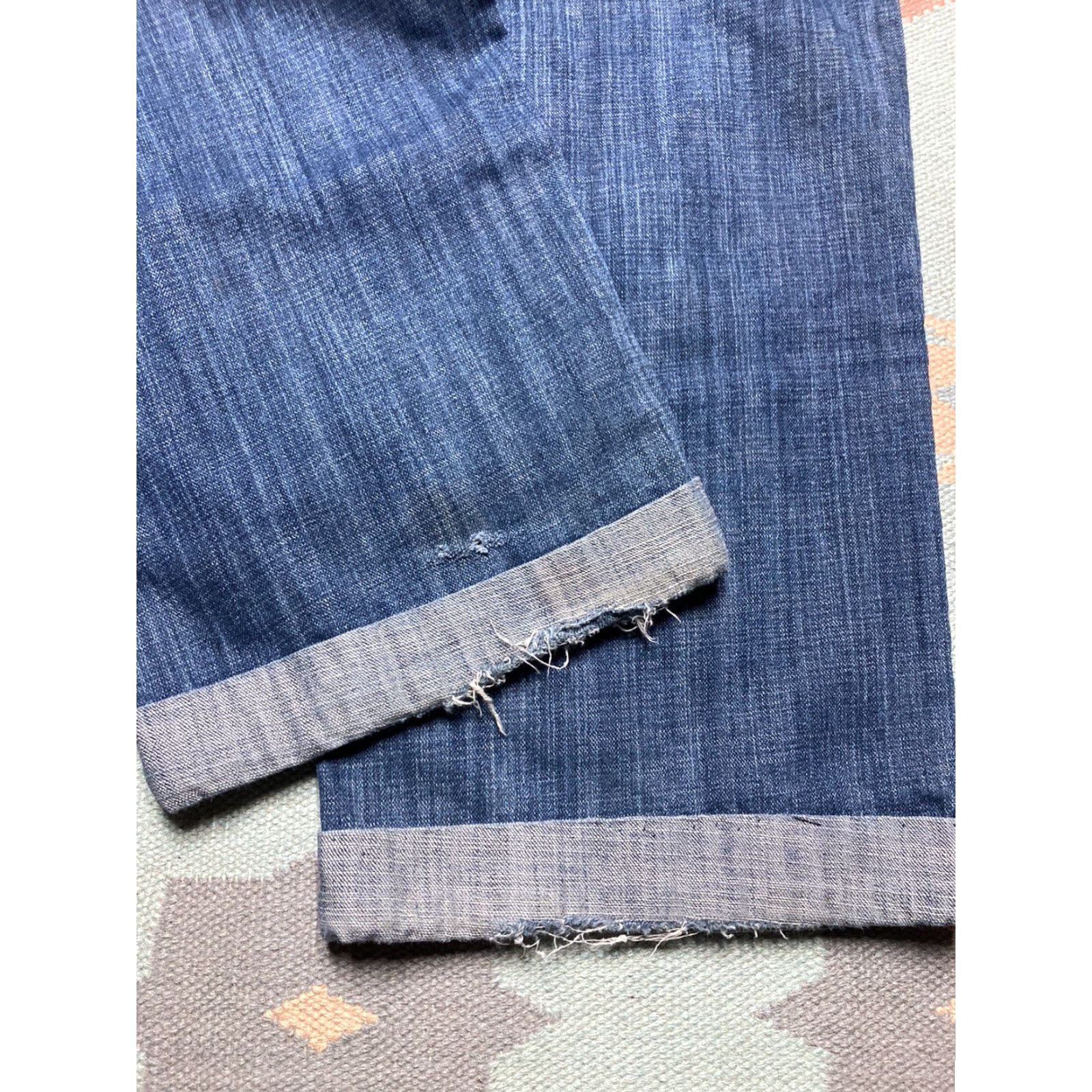 Ecko Unltd. VINTAGE Ecko Unltd Baggy Jeans Embroidered Hip Hop Pipes Skater 40x29 Men Blue Baggy Embroidered Jeans Hip Hop 90s Mens Size US 40 / EU 56 - 3 Thumbnail