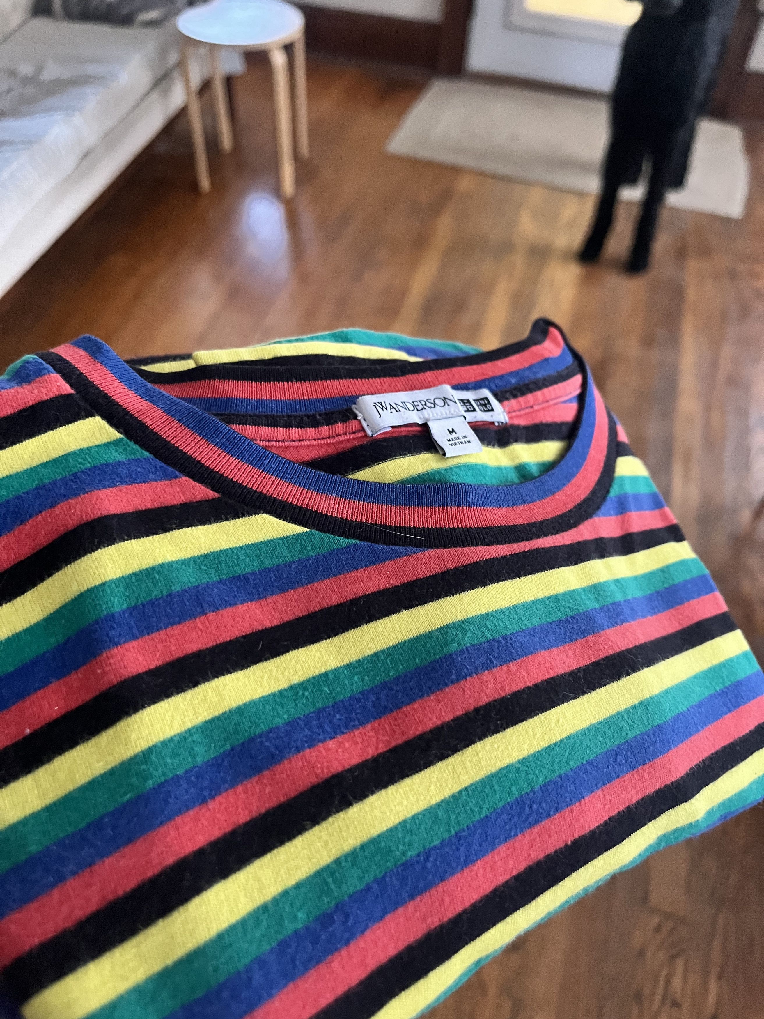 JW Anderson × Uniqlo J.W.ANDERSON Short Sleeve Stripe 4 Colors Size US S / EU 44-46 / 1 - 3 Thumbnail