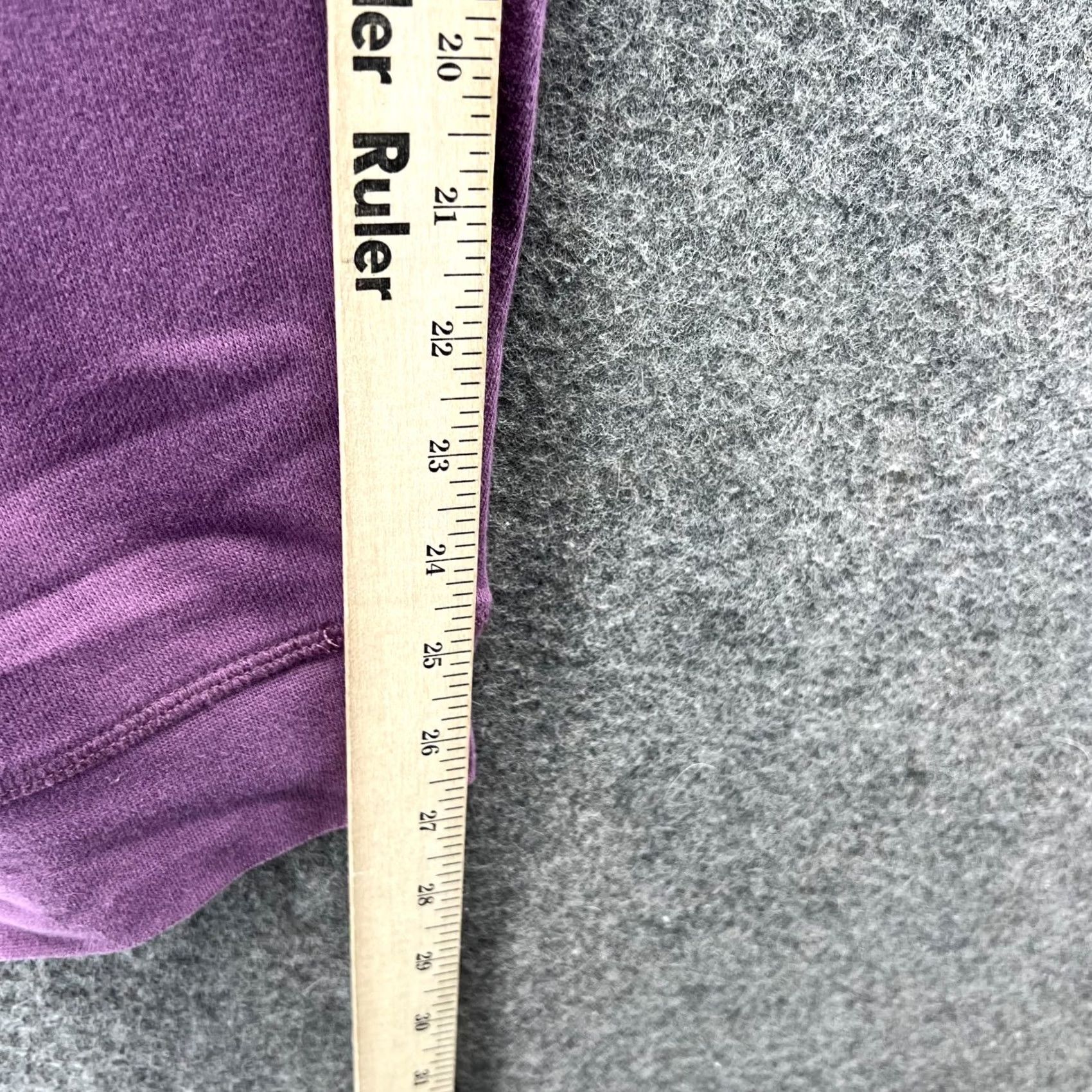 Eddie Bauer Eddie Bauer Jogger Womens XXL Purple Fleece Berry Conserve Cozy Soft Sweatpants Size 40" / US 18 - 4 Thumbnail