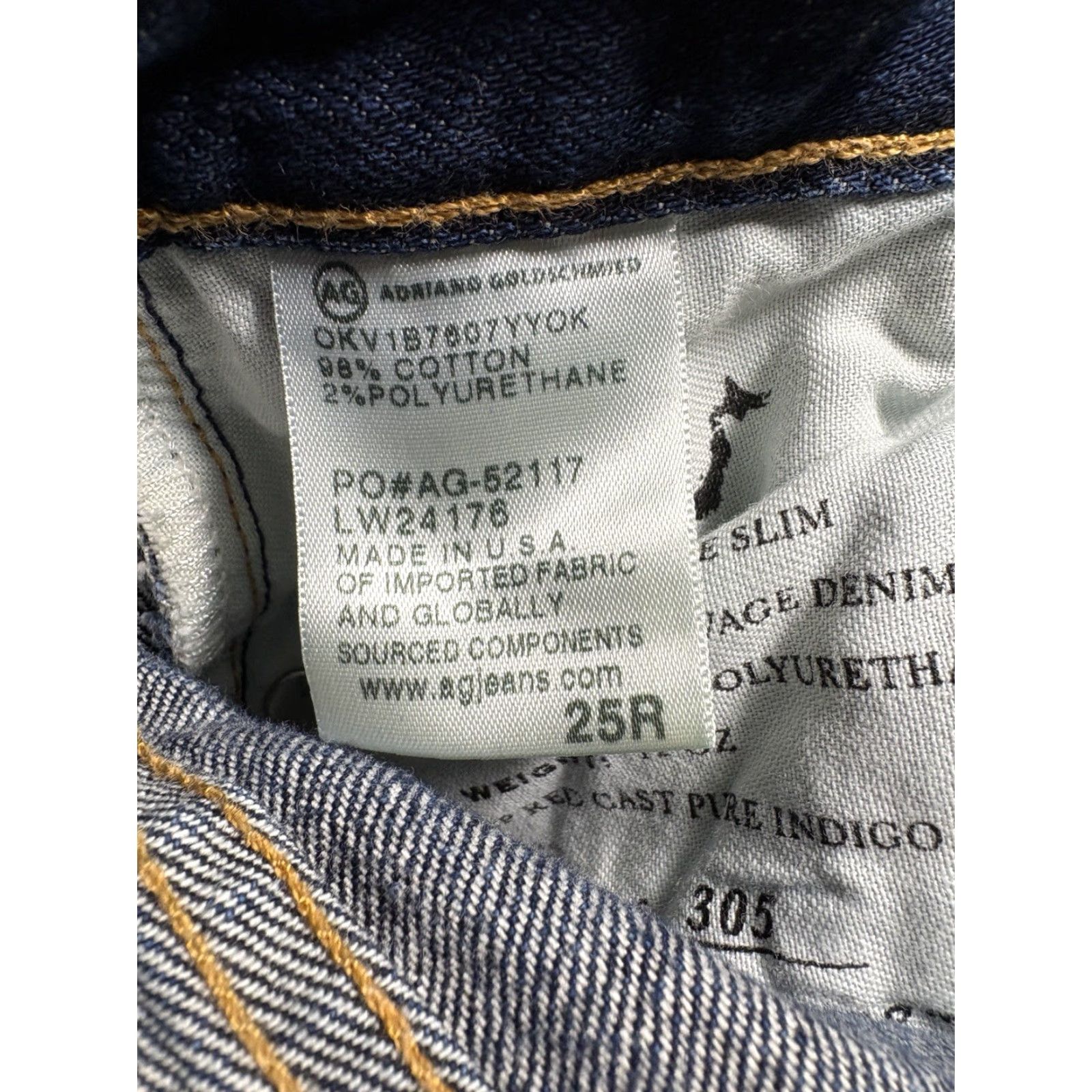 Vintage VINTAGE Adriano Goldschmied Denim Jeans 25x30 Unisex 5-Pocket Straight USA Blue Size US 26 / EU 42 - 7 Thumbnail
