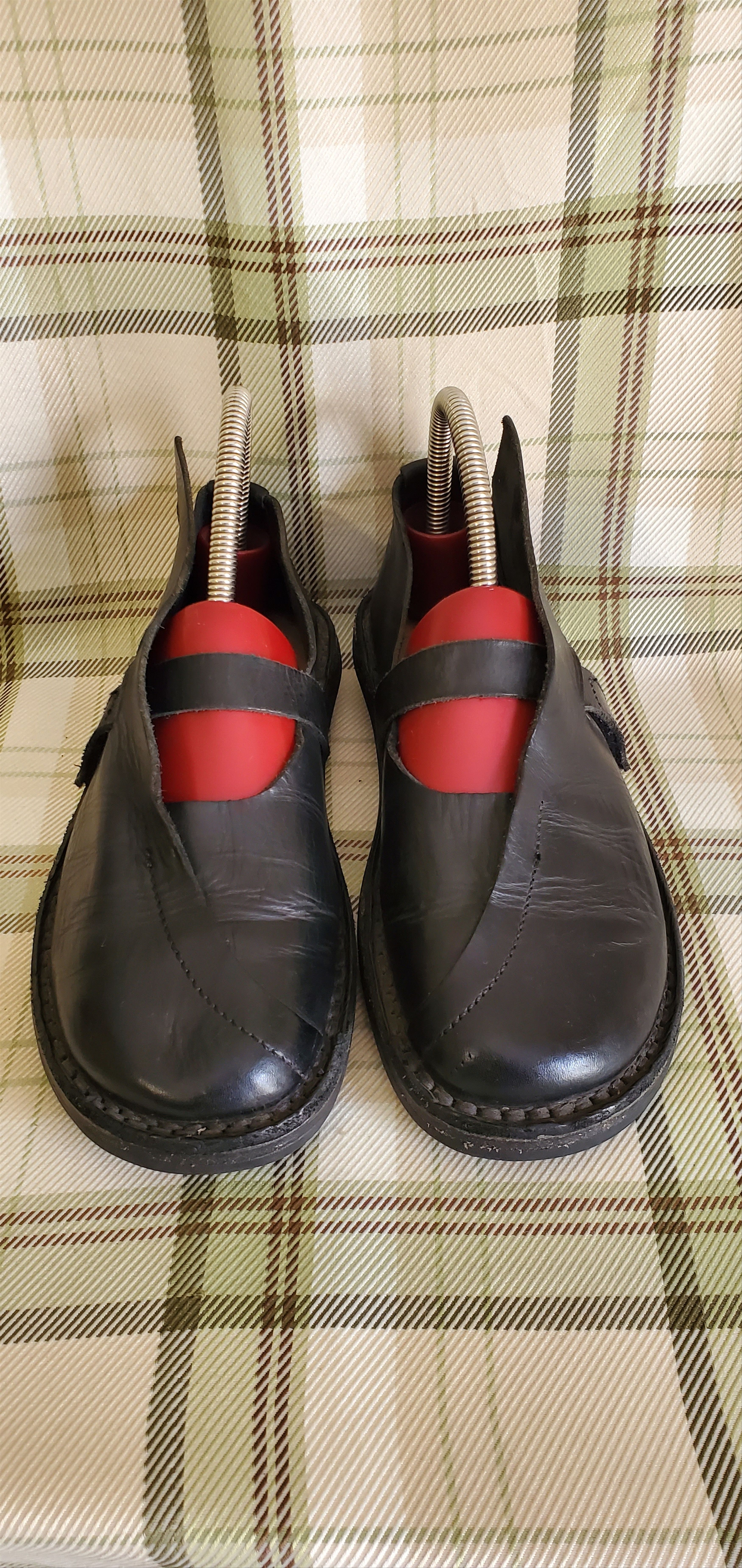 Trippen Trippen Black Slip On Leather Shoes Size US 6 / IT 36 - 2 Thumbnail